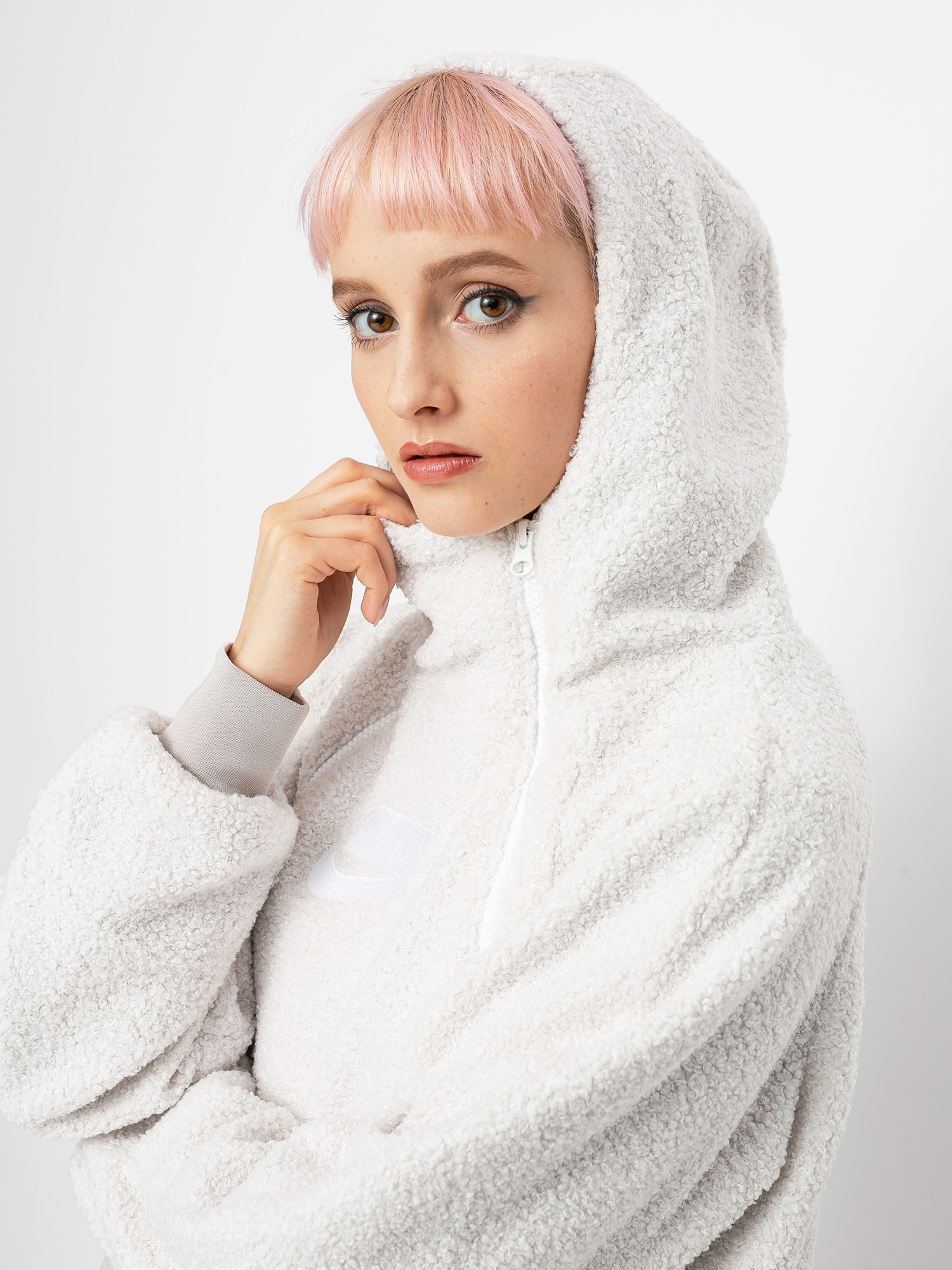 nike sherpa hoodie women's