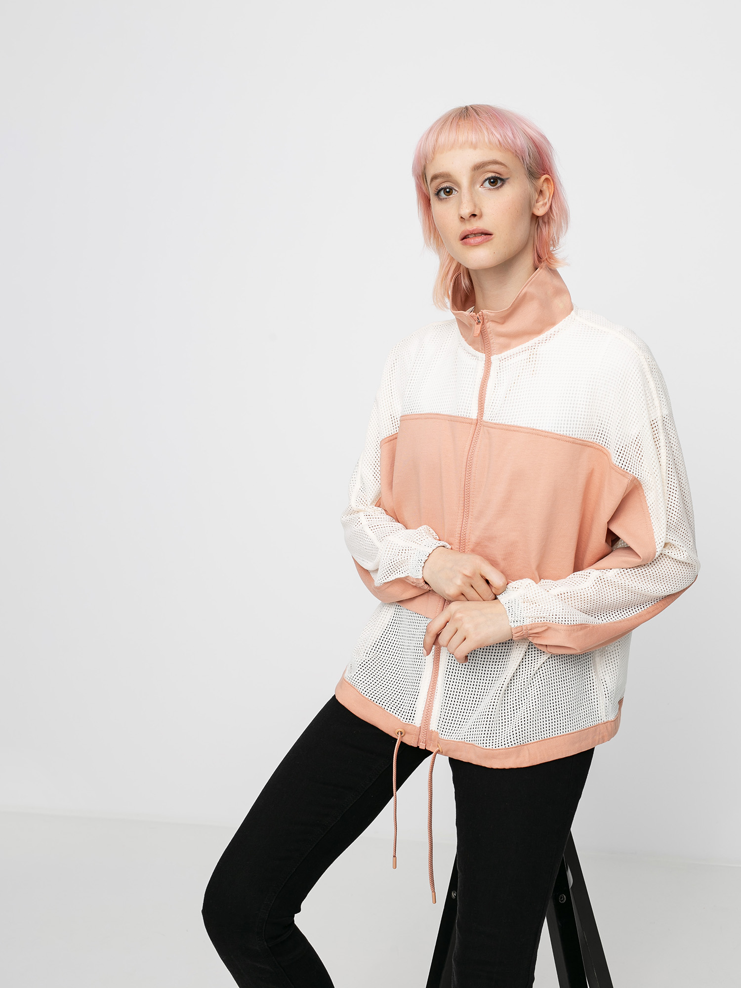 Nike Jkt Mesh Wmn Jacke (rose gold/pale ivory/pale ivory)