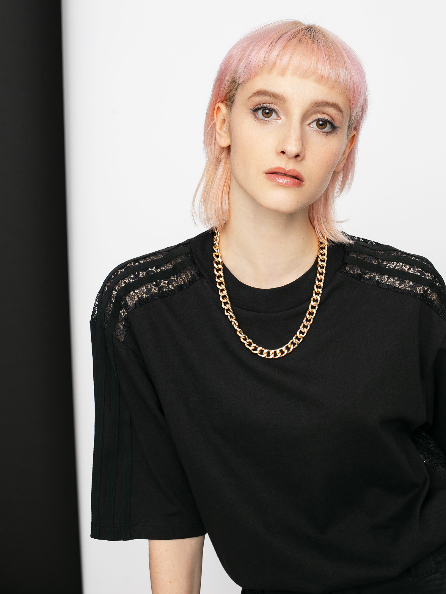 adidas Originals Lace Back T-shirt Wmn (black)