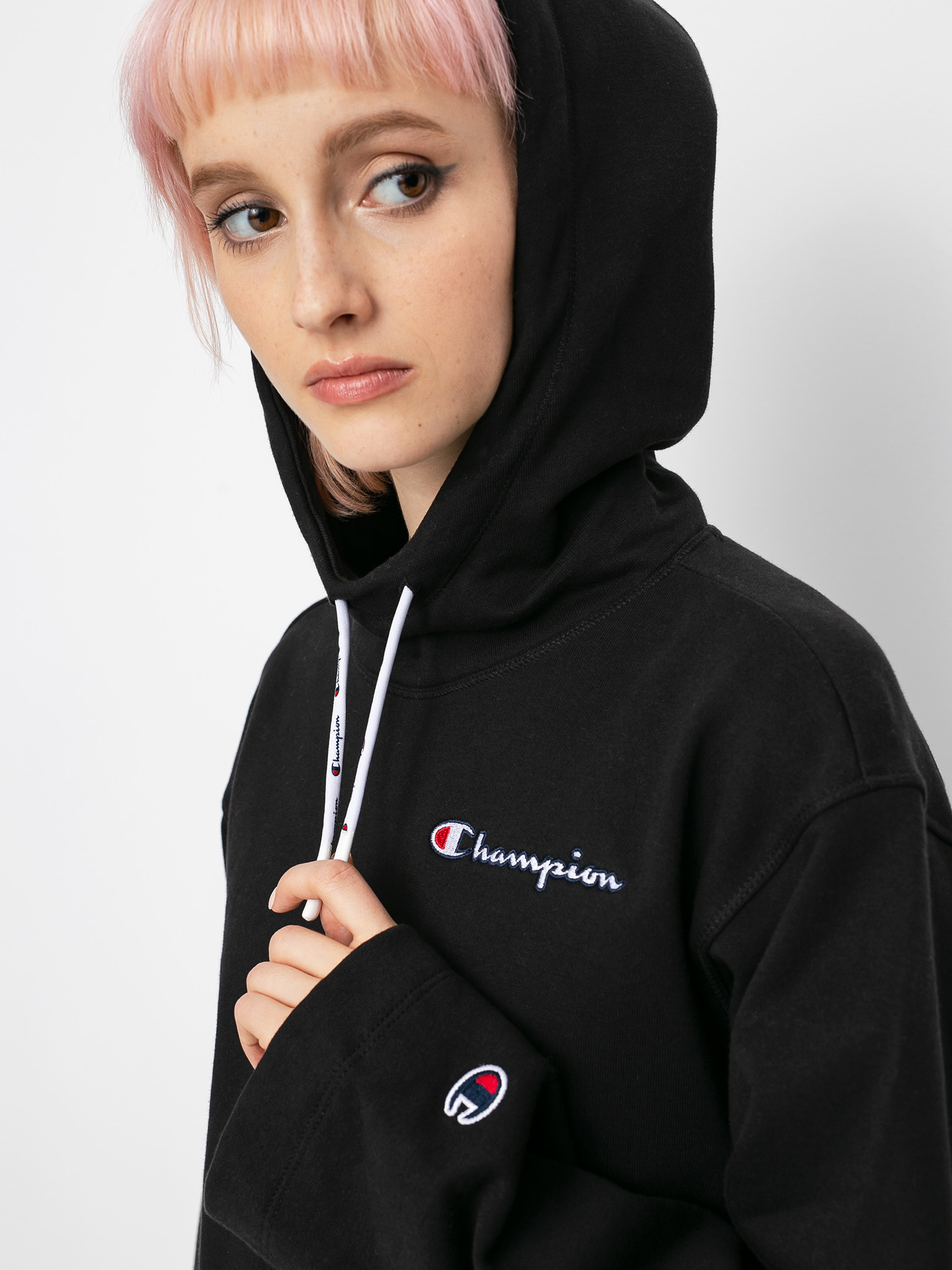 Champion Sweatshirt HD 113186 Hoodie Wmn (nbk)