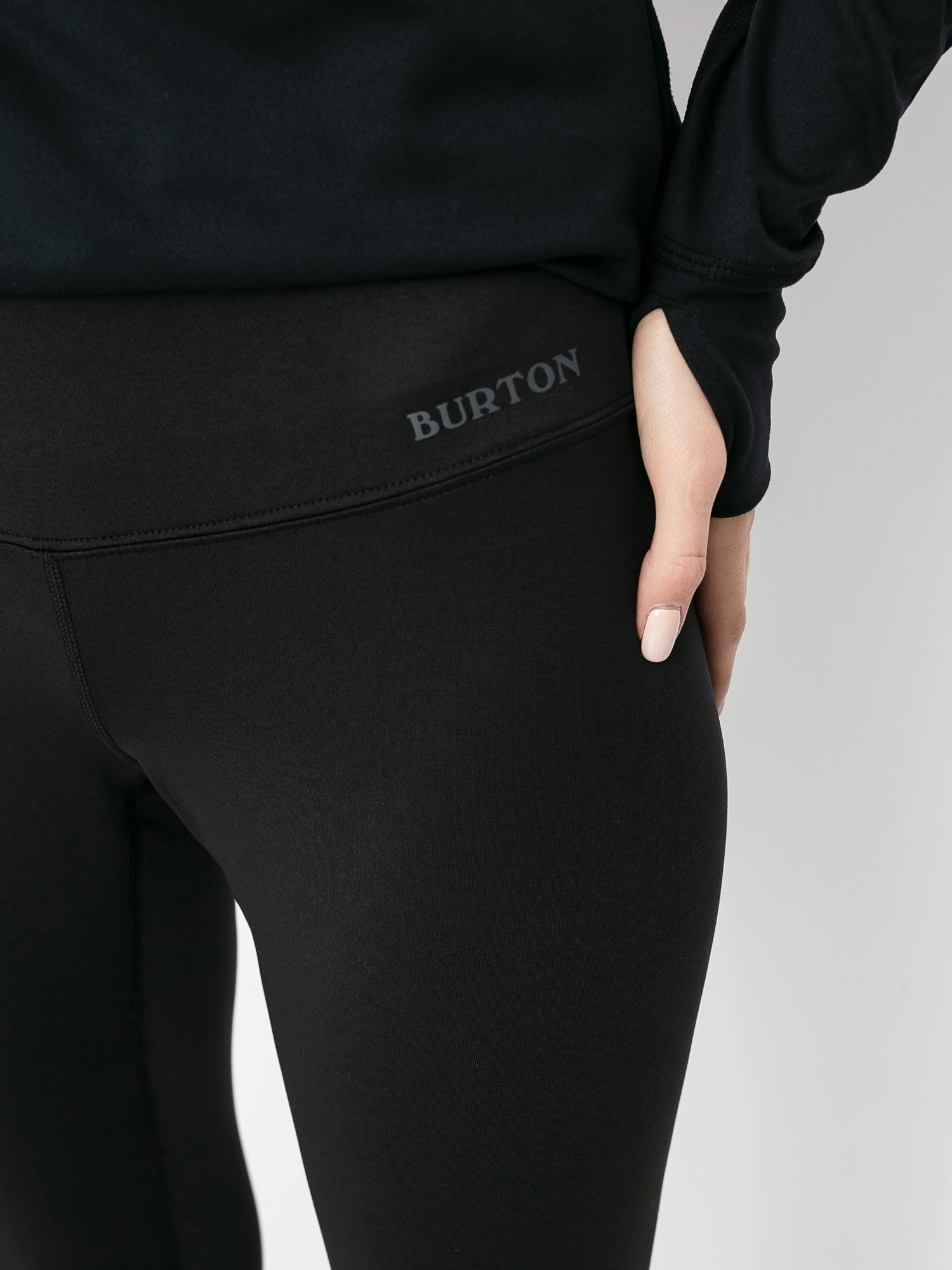 Damen Burton Lightweight X Base Layer Pant Aktive leggins (true black)