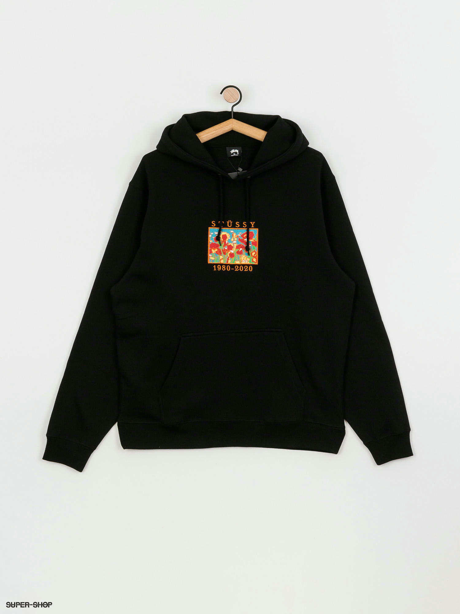 Stussy Irises App HD Hoodie black