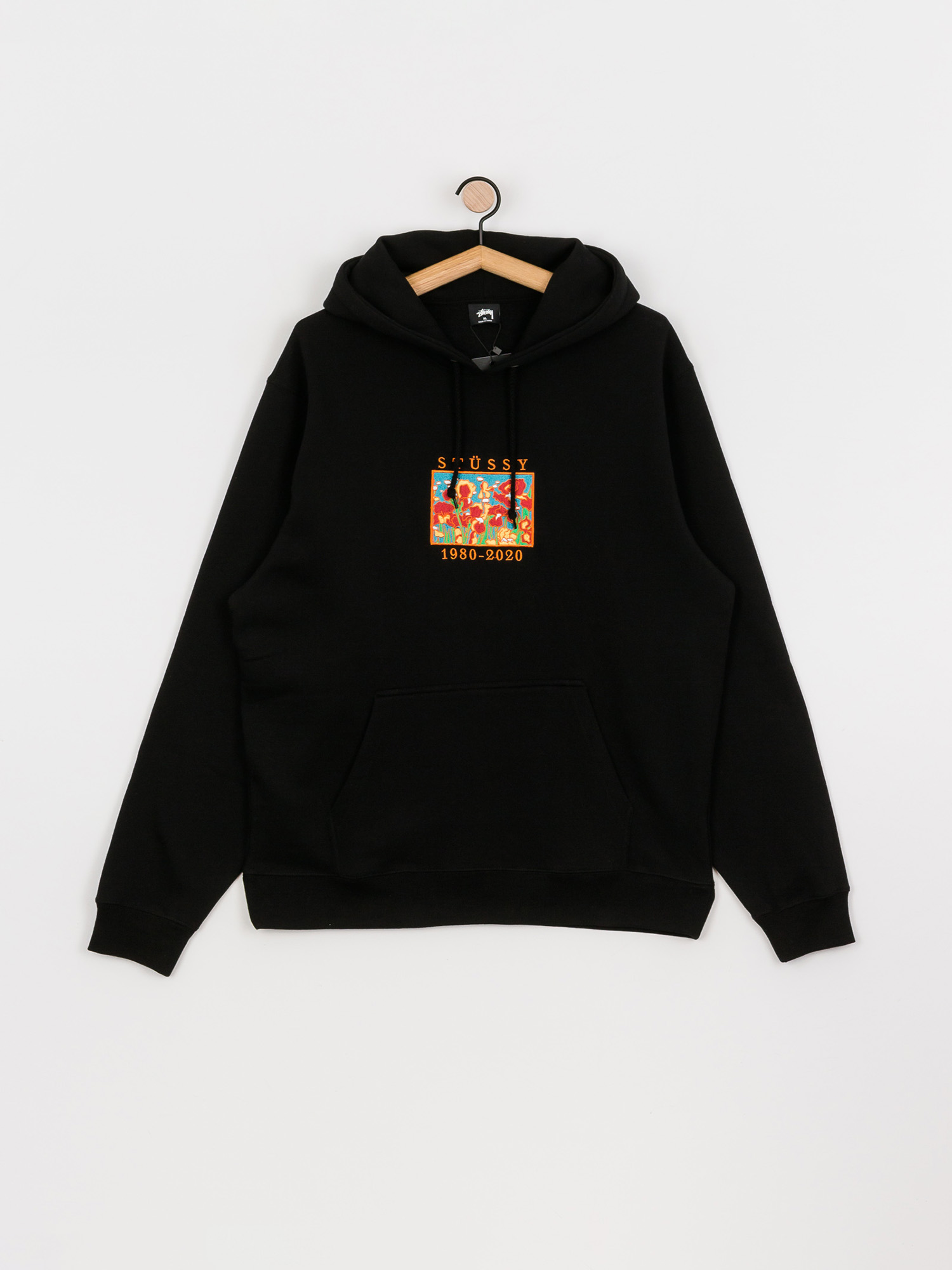 Stussy Irises App HD Hoodie (black)