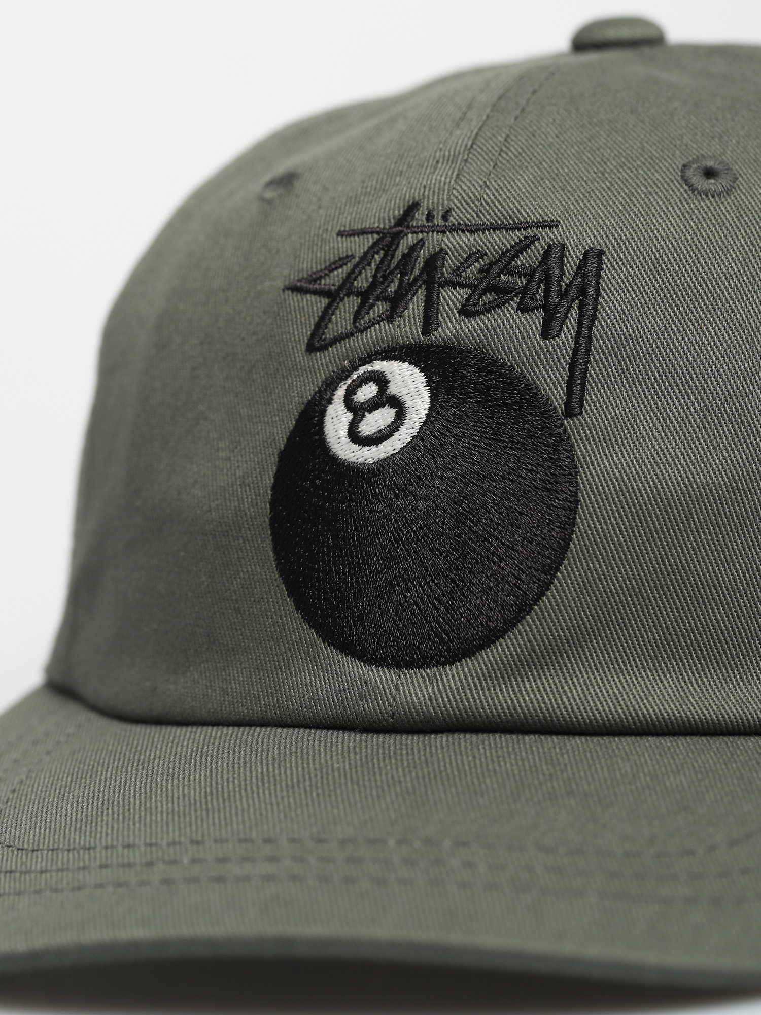 Stussy Stock 8 Ball Low Pro ZD Cap (olive)