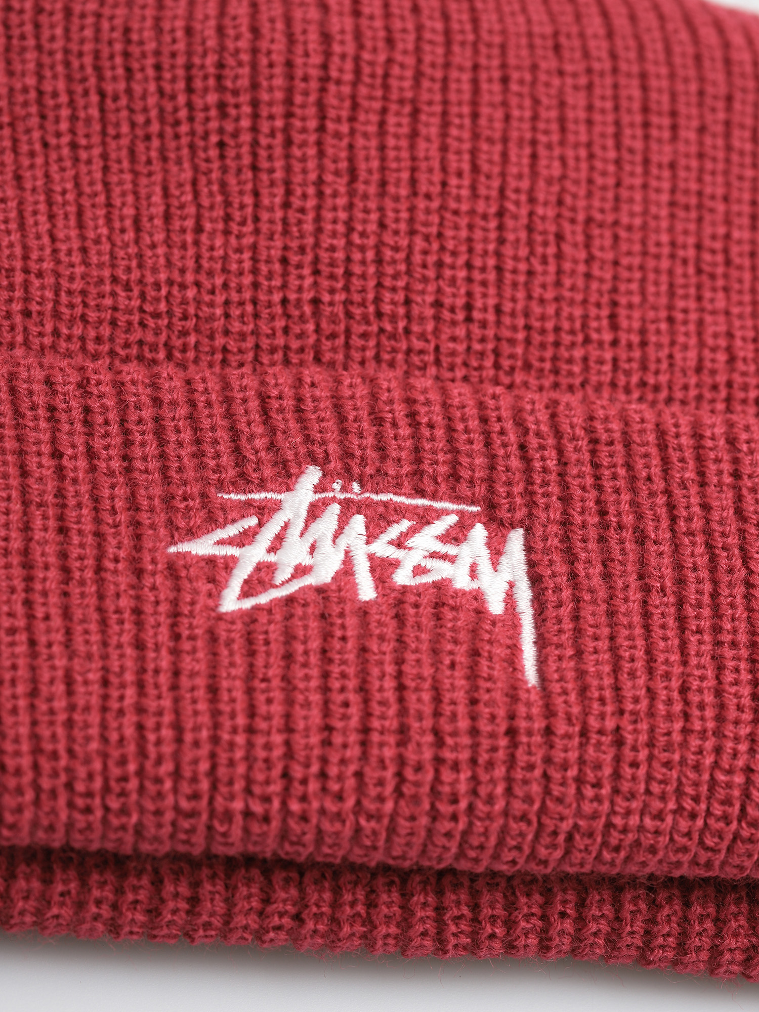Stussy Stock Cuff Beanie (rose)