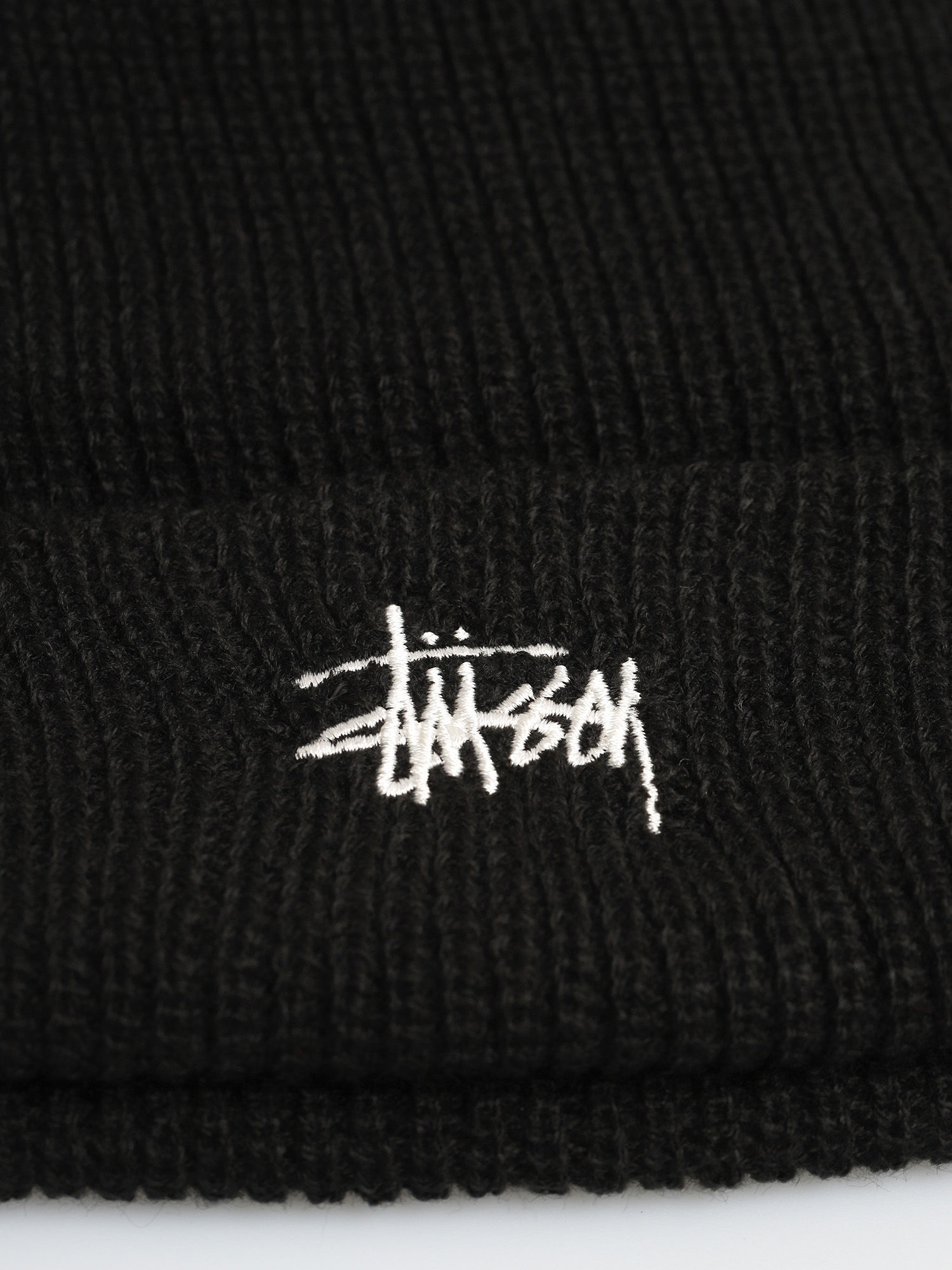 Stussy Basic Cuff Mütze (black)