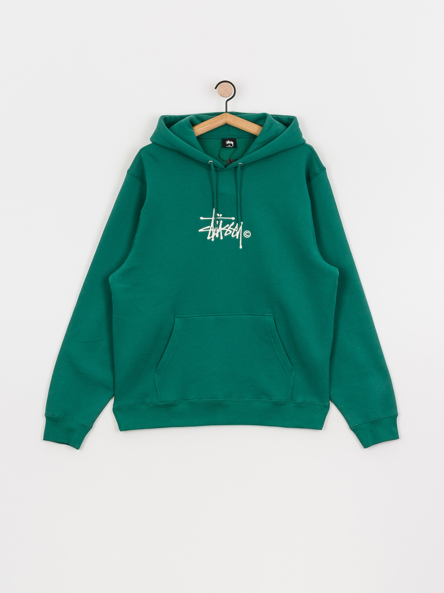 Stussy Copyright Stock App HD Hoodie (dark green)