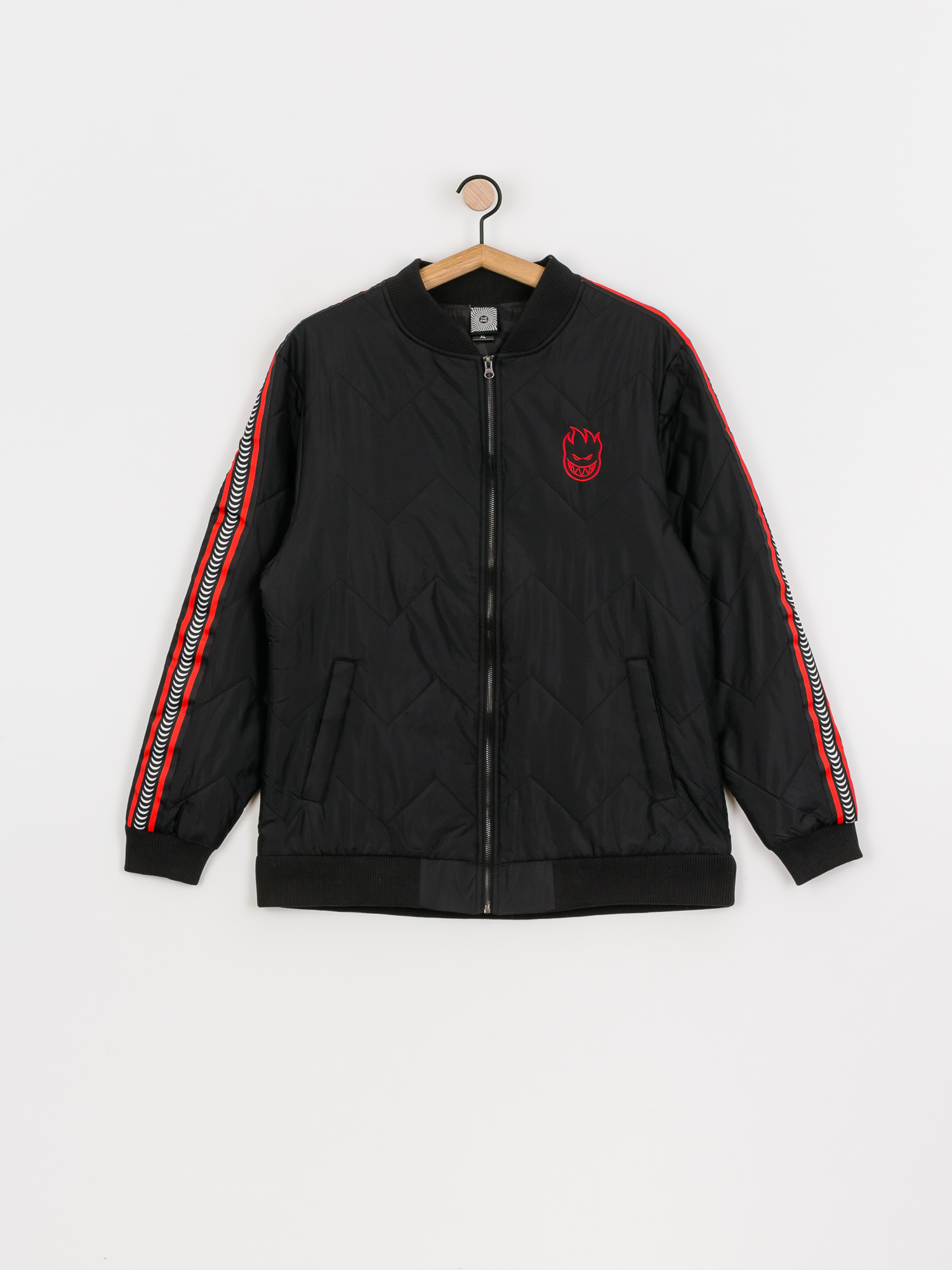 Spitfire Big Head Bomber Jacket (black/red)