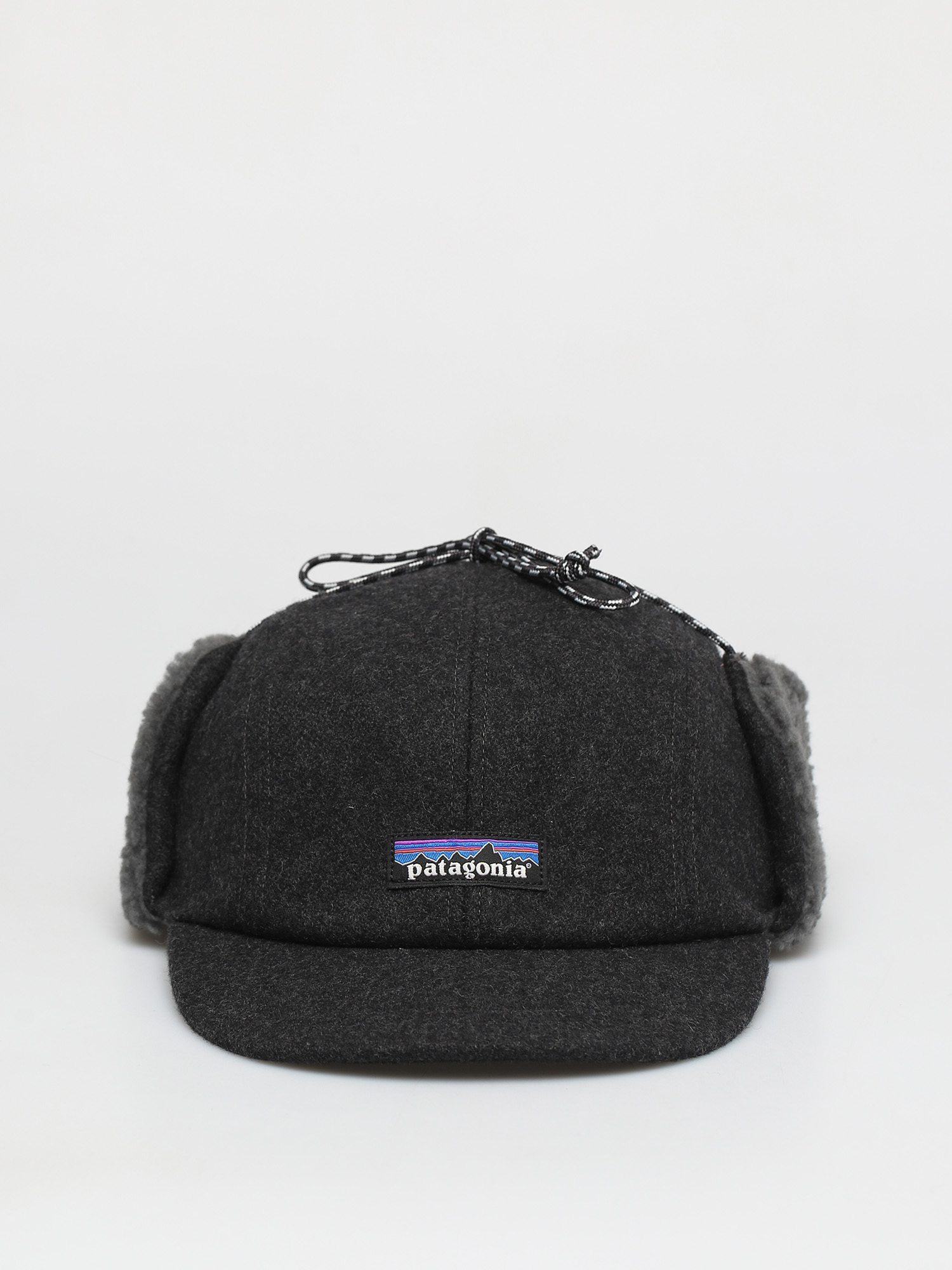 Patagonia Recycled Wool Ear Flap Cap ZD Cap (forge grey)