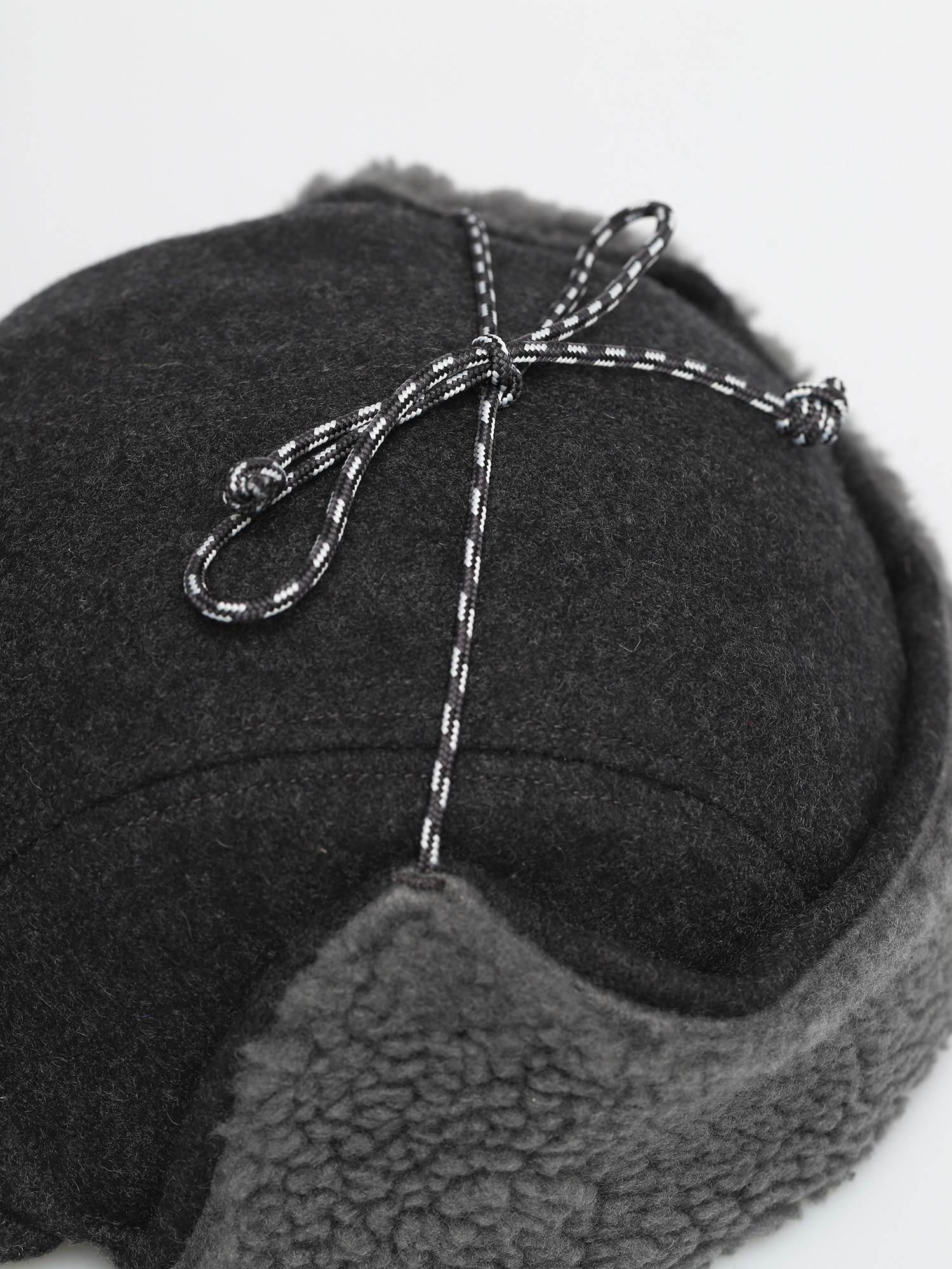 Patagonia Recycled Wool Ear Flap Cap ZD Cap (forge grey)