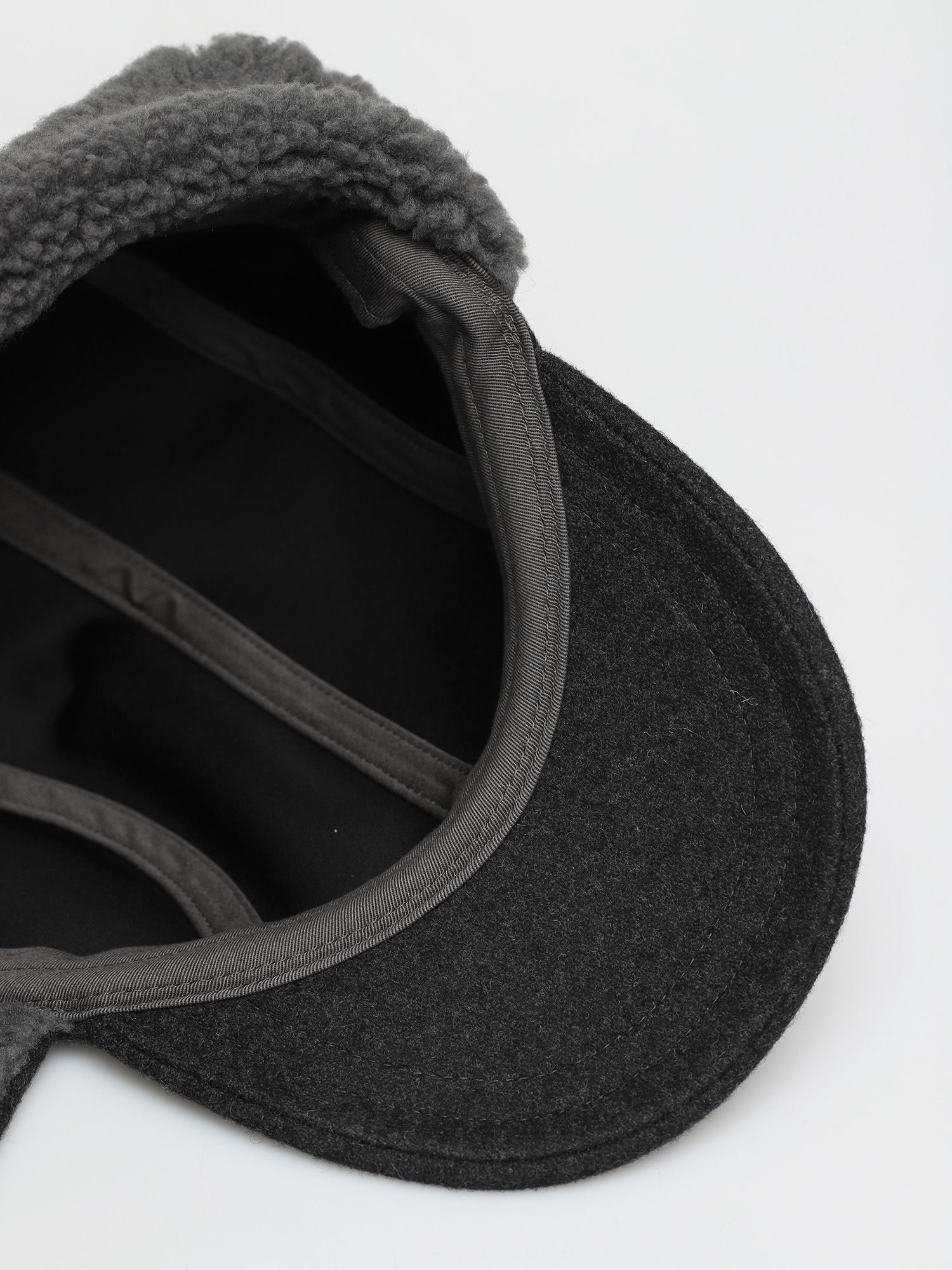 Patagonia Recycled Wool Ear Flap Cap ZD Cap (forge grey)