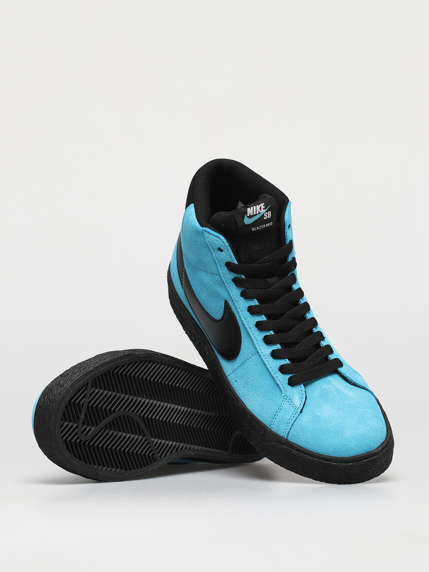 Nike SB Zoom Blazer Mid Schuhe (baltic blue/black baltic blue white)