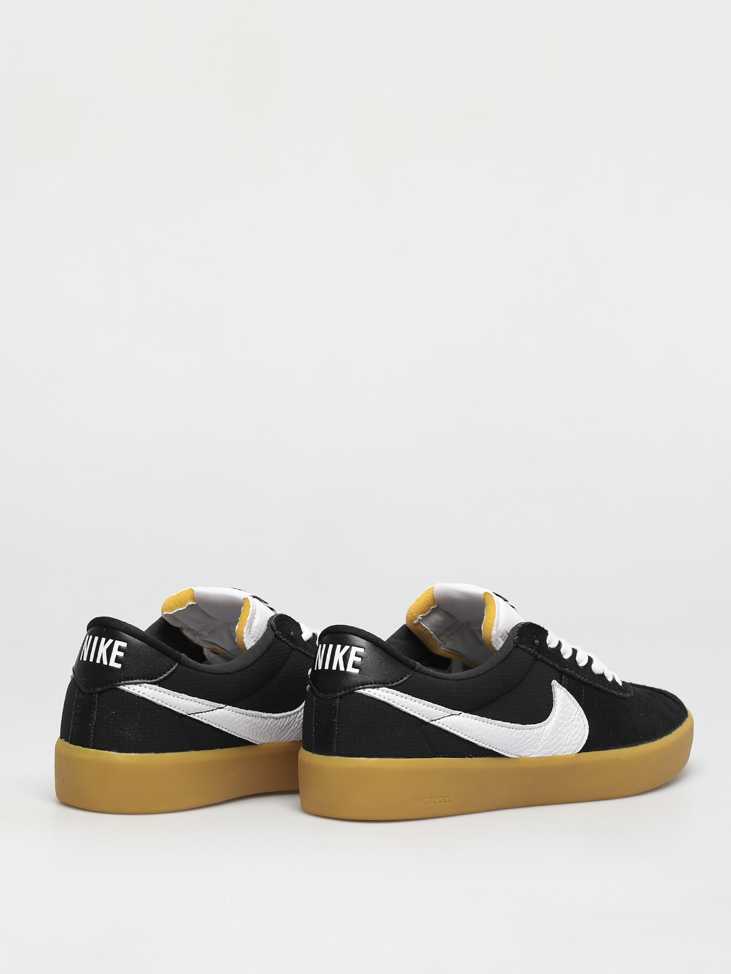 Nike SB Bruin React Schuhe (black/white black gum light brown)