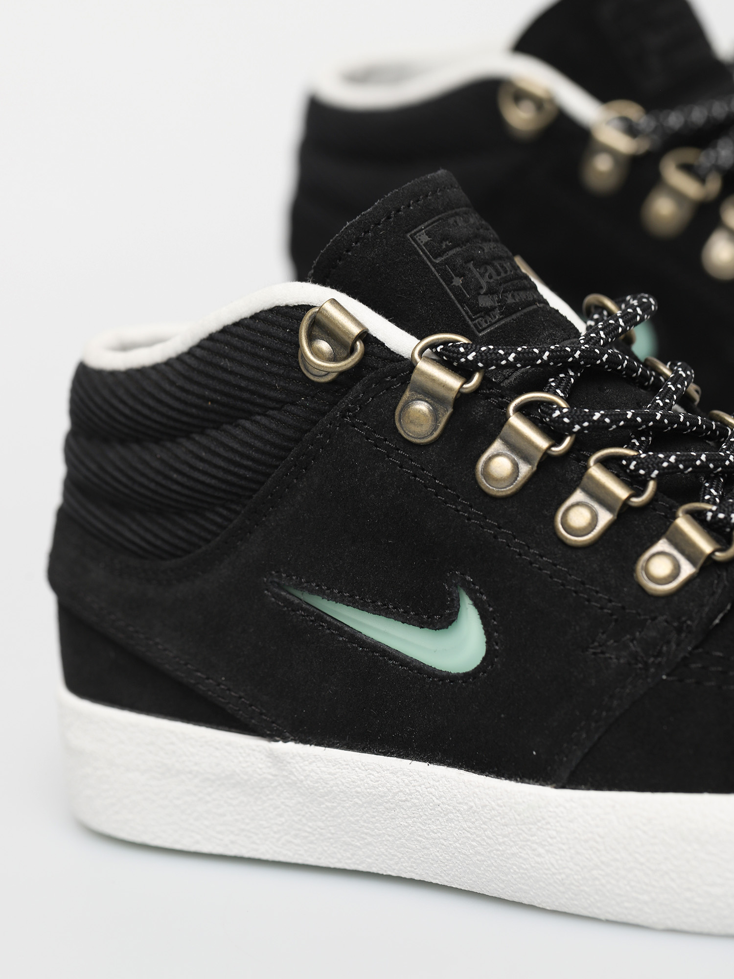 Nike SB Zoom Stefan Janoski Mid Premium Shoes (black/glacier ice black summit white)