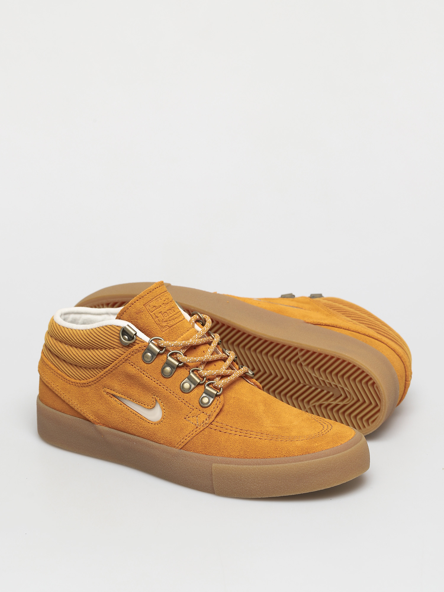 Nike SB Zoom Stefan Janoski Mid Premium Shoes (chutney/white chutney gum light brown)