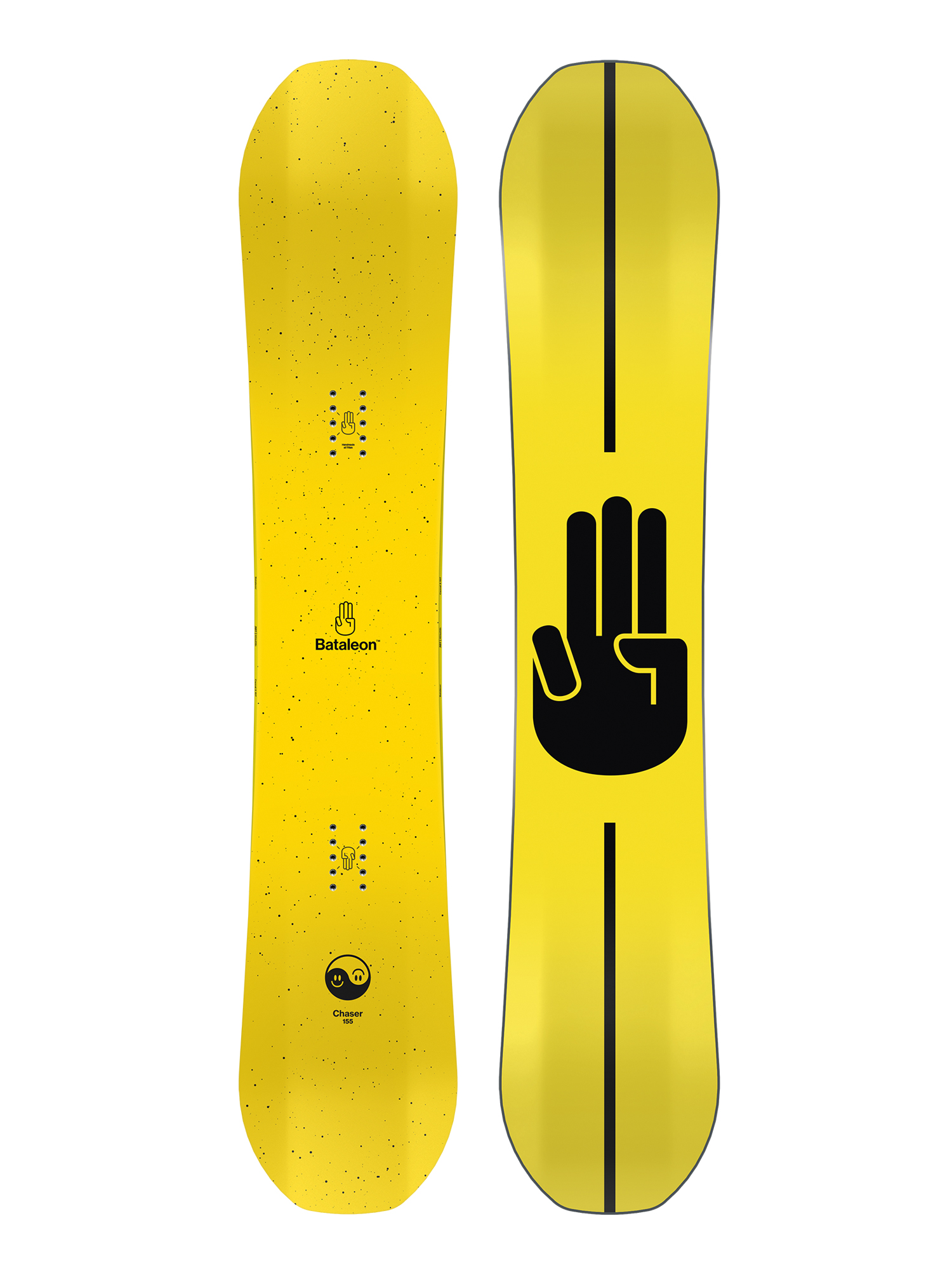 Mens Bataleon Chaser Snowboard (yellow/black)