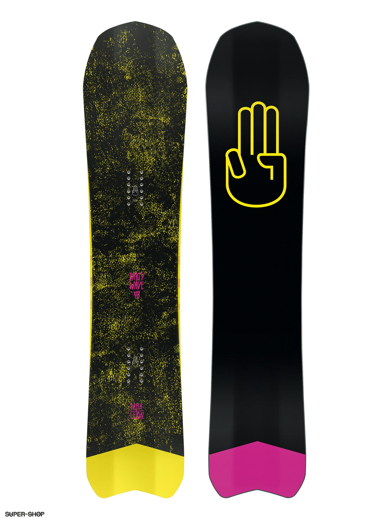 mens pink snowboard