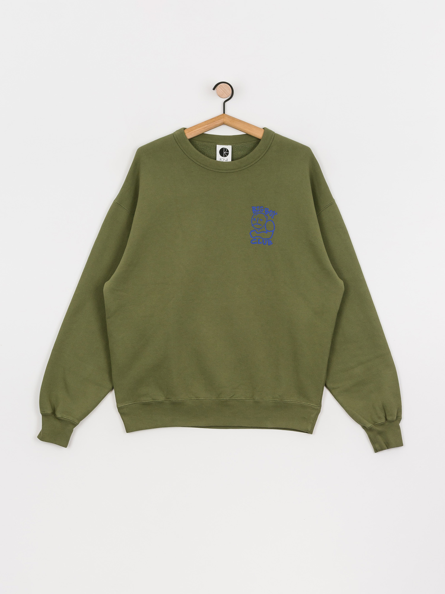 Polar Skate Big Boy Club Crew Sweatshirt - green (army green)