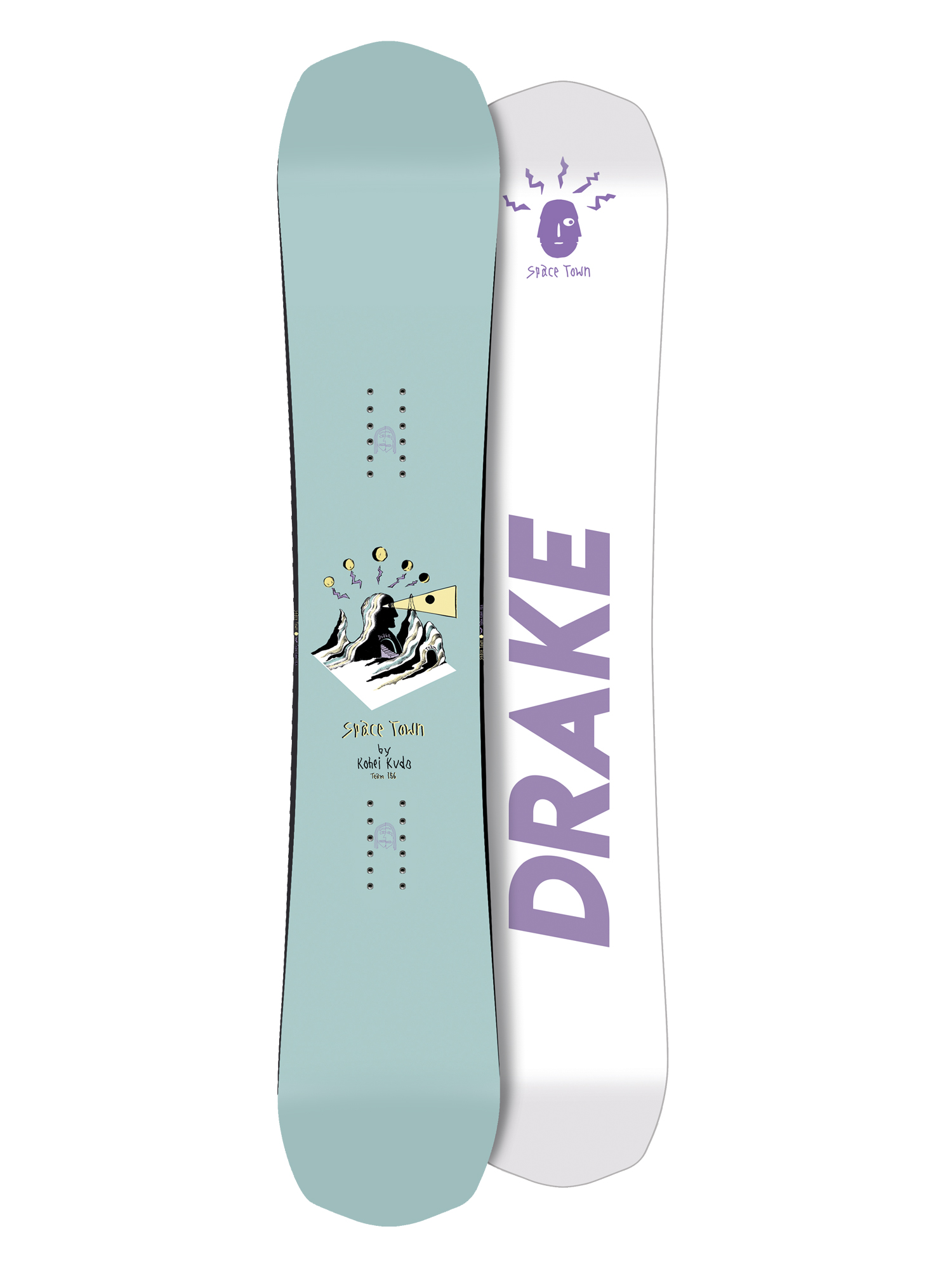 Drake Team Kohei Snowboard - multicolor