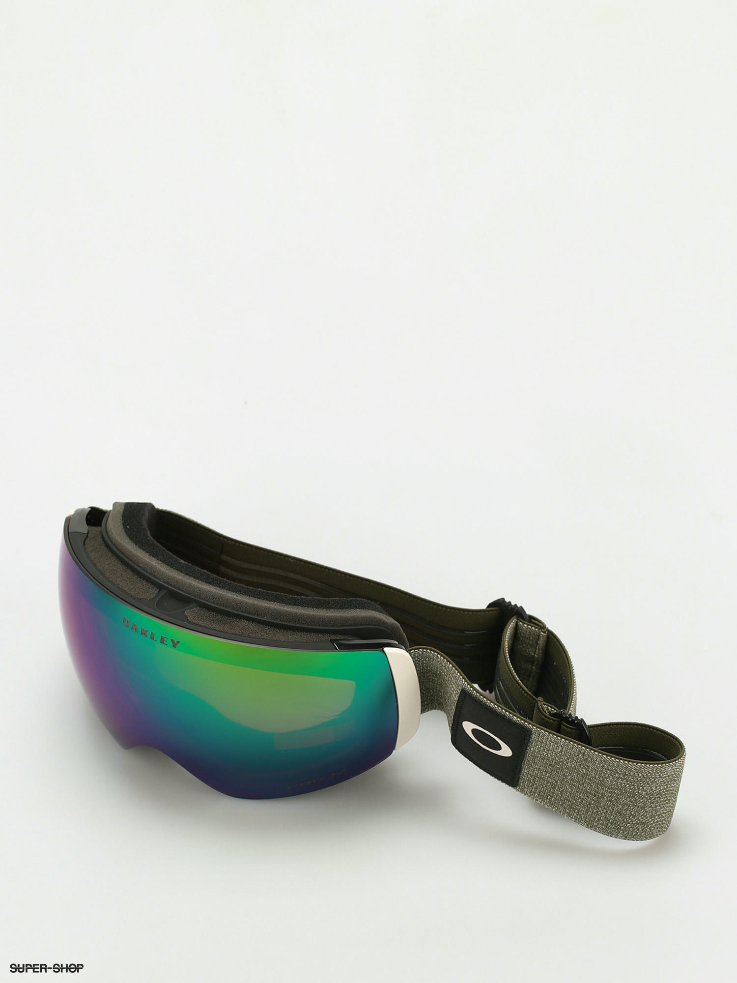 Oakley Flight Deck XM Goggles (heathered dark brush dark grey/prizm snow  jade)