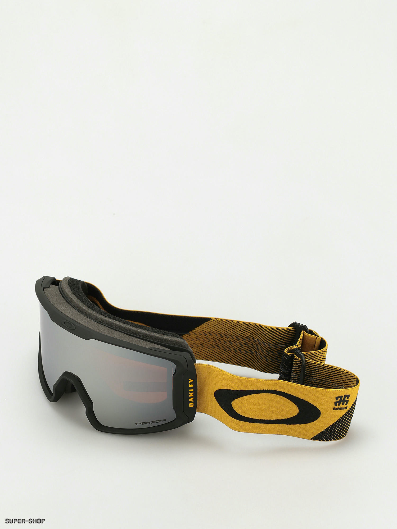 Oakley Line Miner XL Goggles (henrik harlaut sig blacknyello/prizm snow  black)