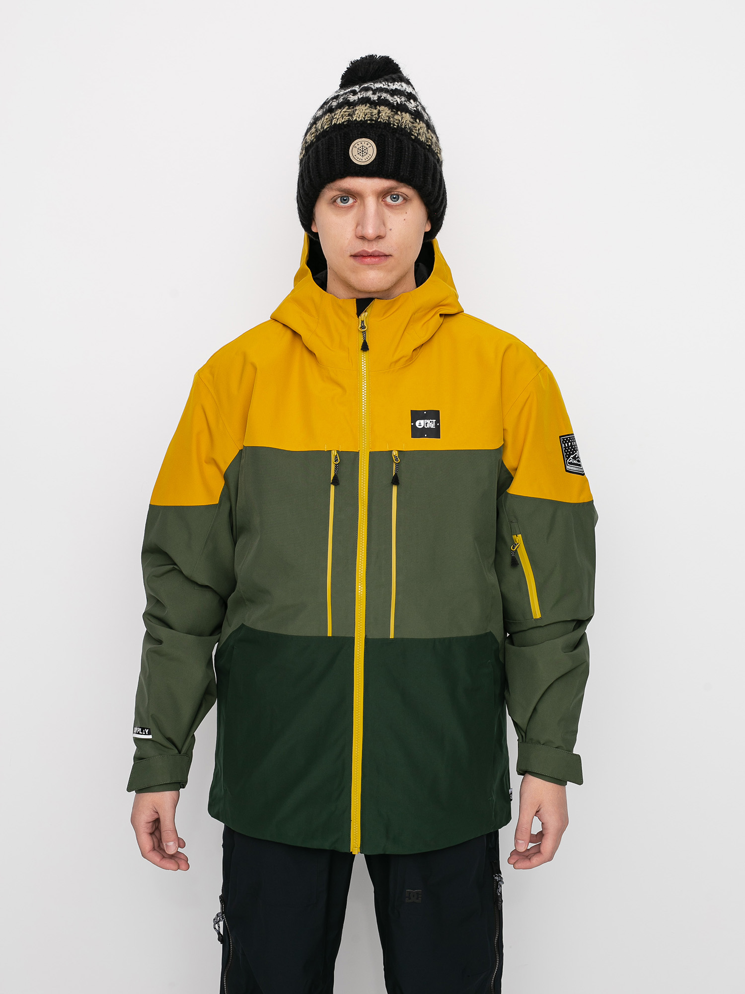 forest green snowboard jacket