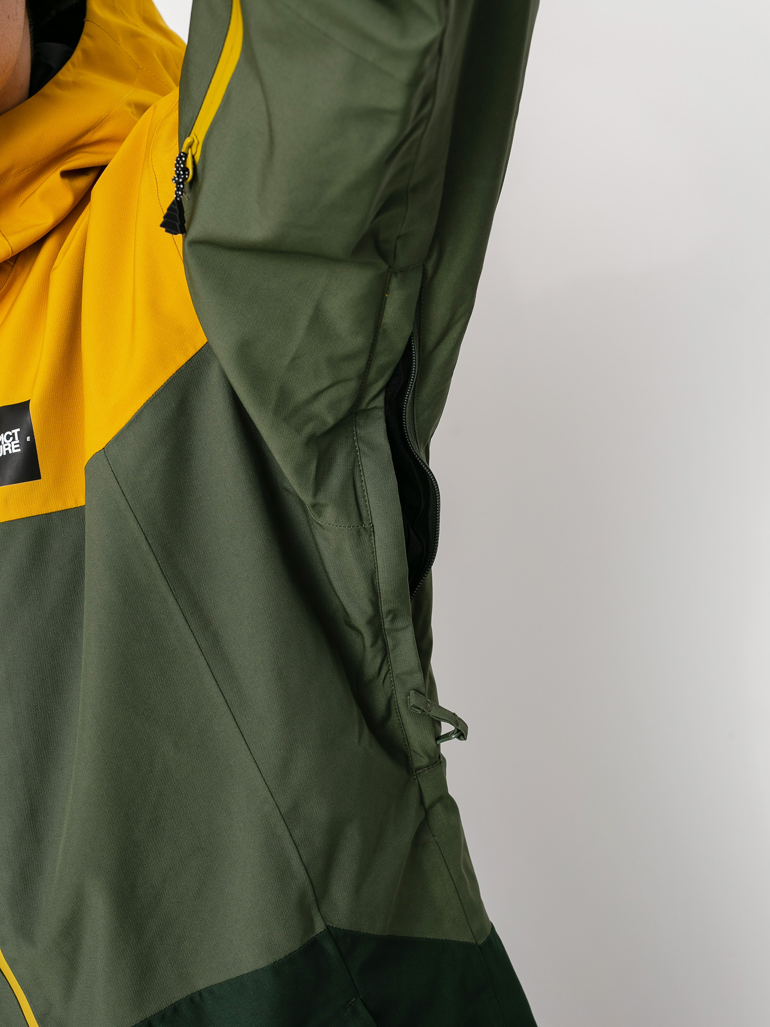 forest green snowboard jacket