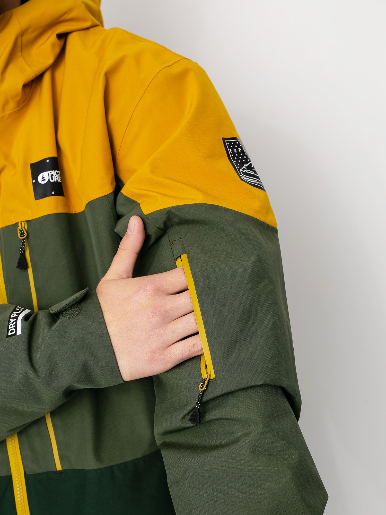 Mens Picture Object Snowboard jacket (lychen forest green)