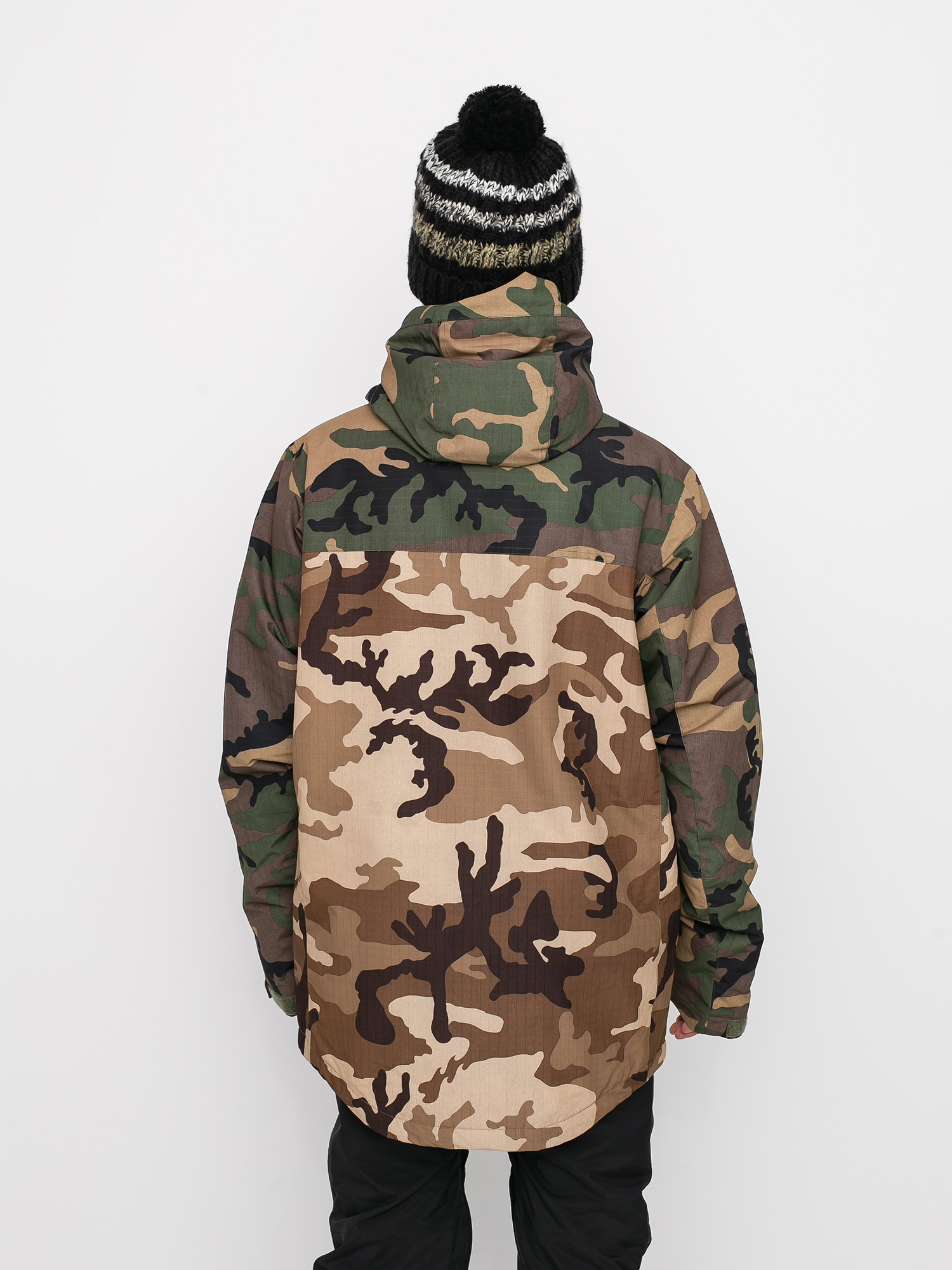 Mens Billabong Adversary Snowboard jacket (woodland camo)