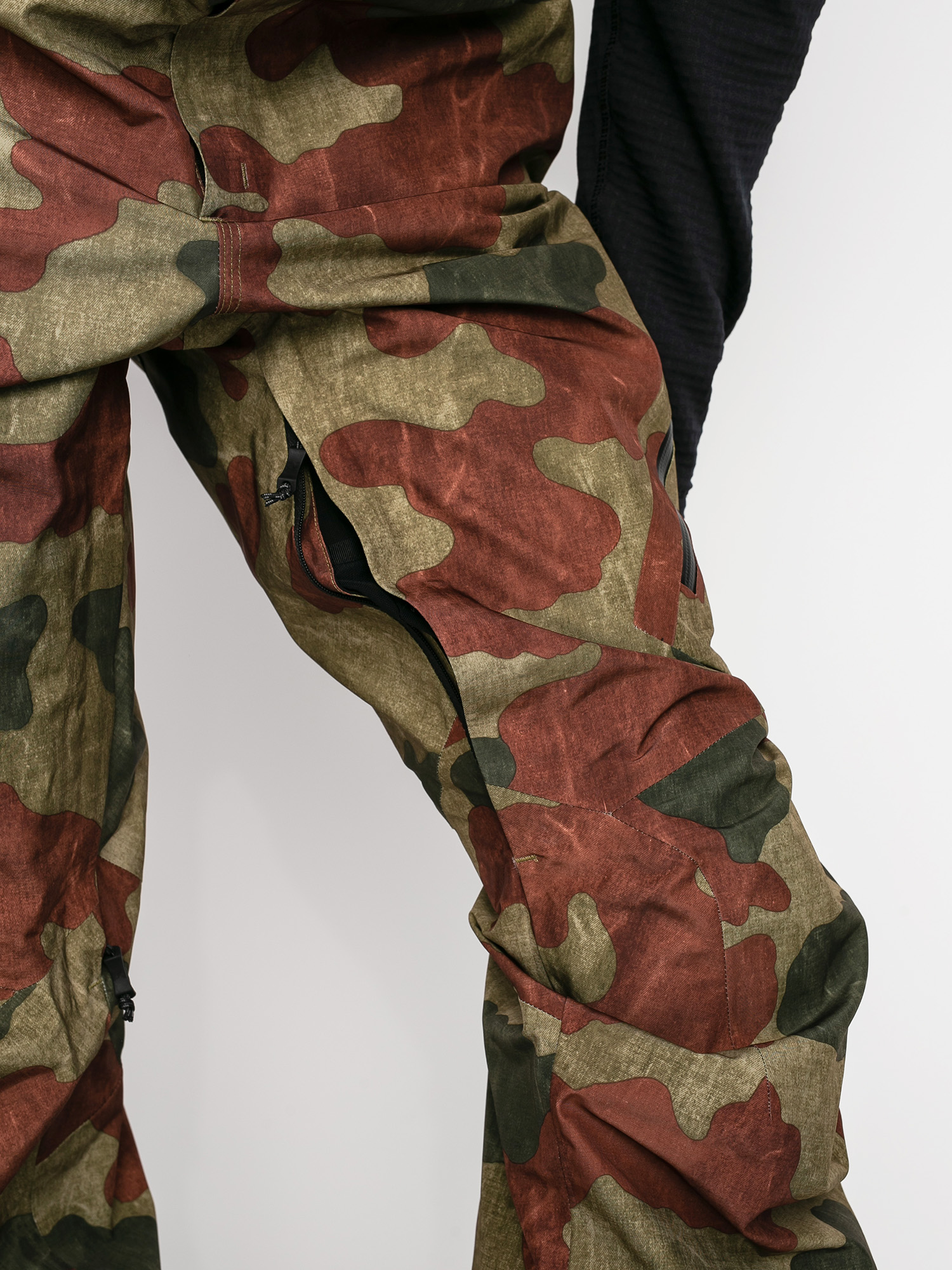 Mens Burton Ak Gore Tex Cyclic Bib Snowboard pants (martini olive telo camo)