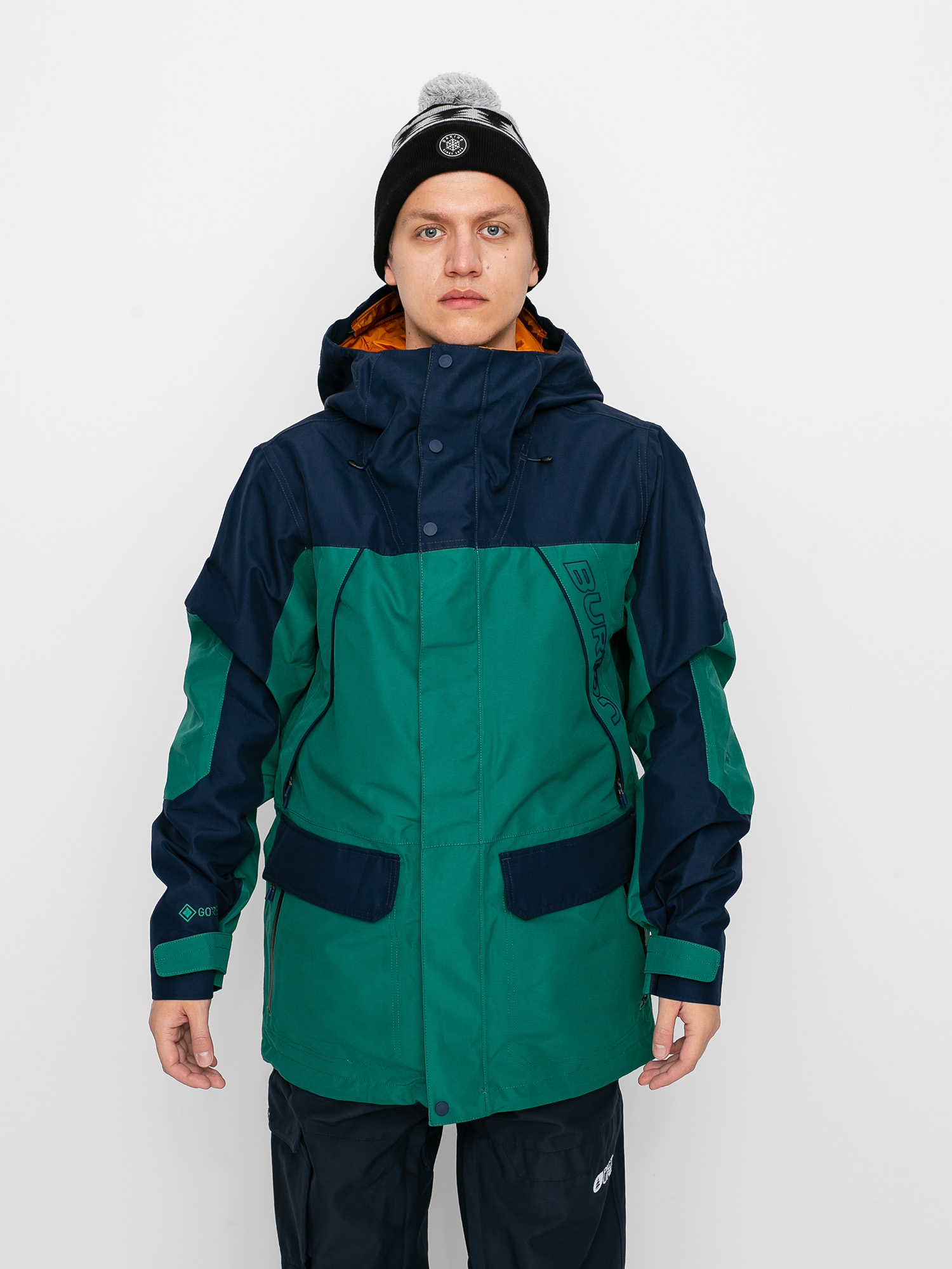 Burton Gore Tex Breach Snowboard jacket - green (antique green 