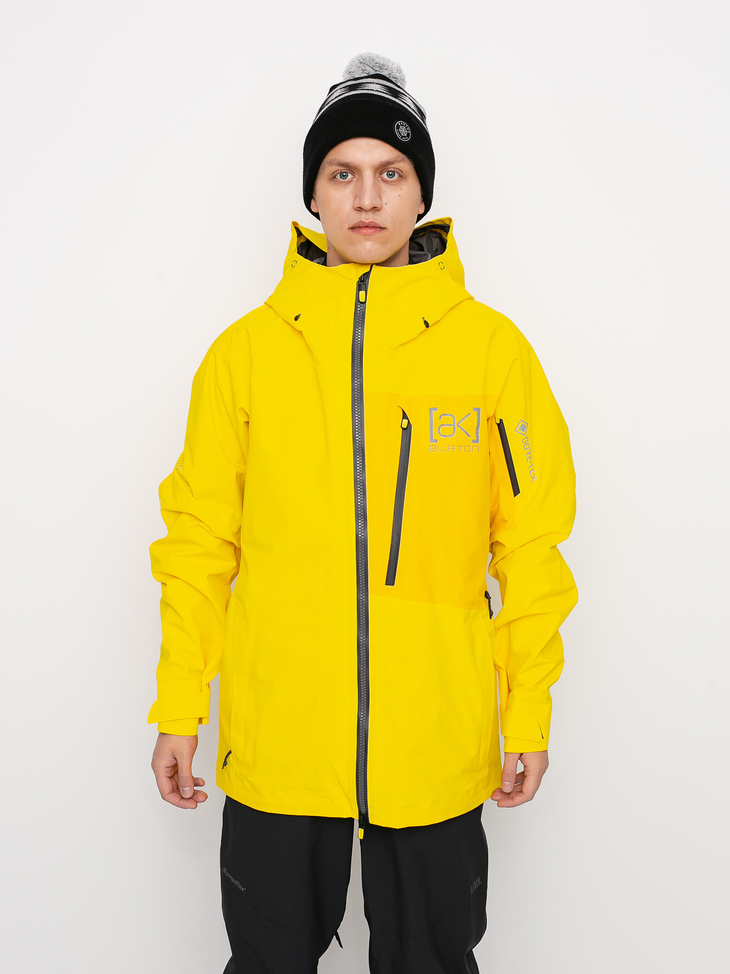 Mens Burton Ak Gore Tex Cyclic Snowboard jacket (cyber yellow/spectra  yellow)