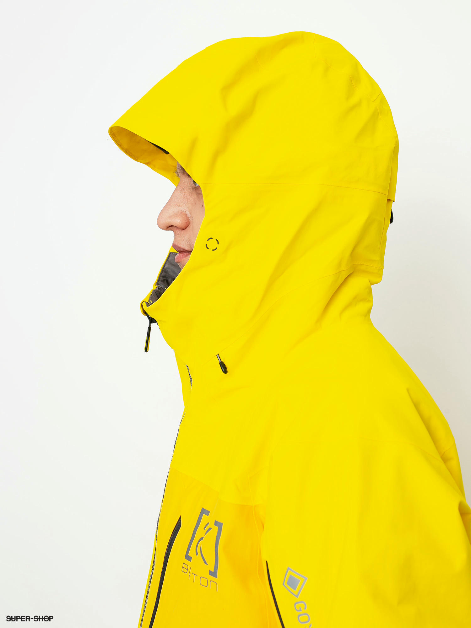 Mens Burton Ak Gore Tex Cyclic Snowboard jacket (cyber yellow/spectra  yellow)