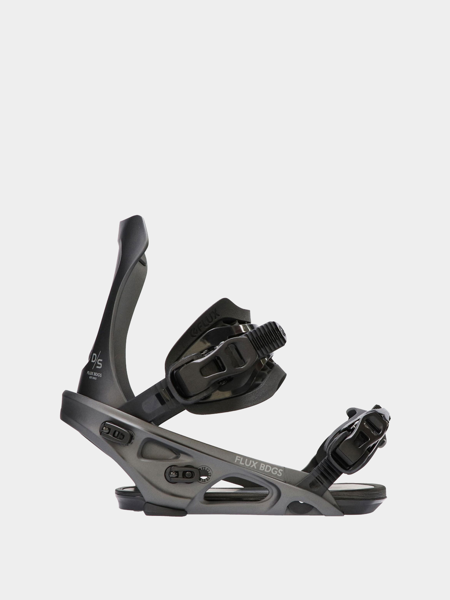 Mens Flux DS Snowboard bindings (metallic black)