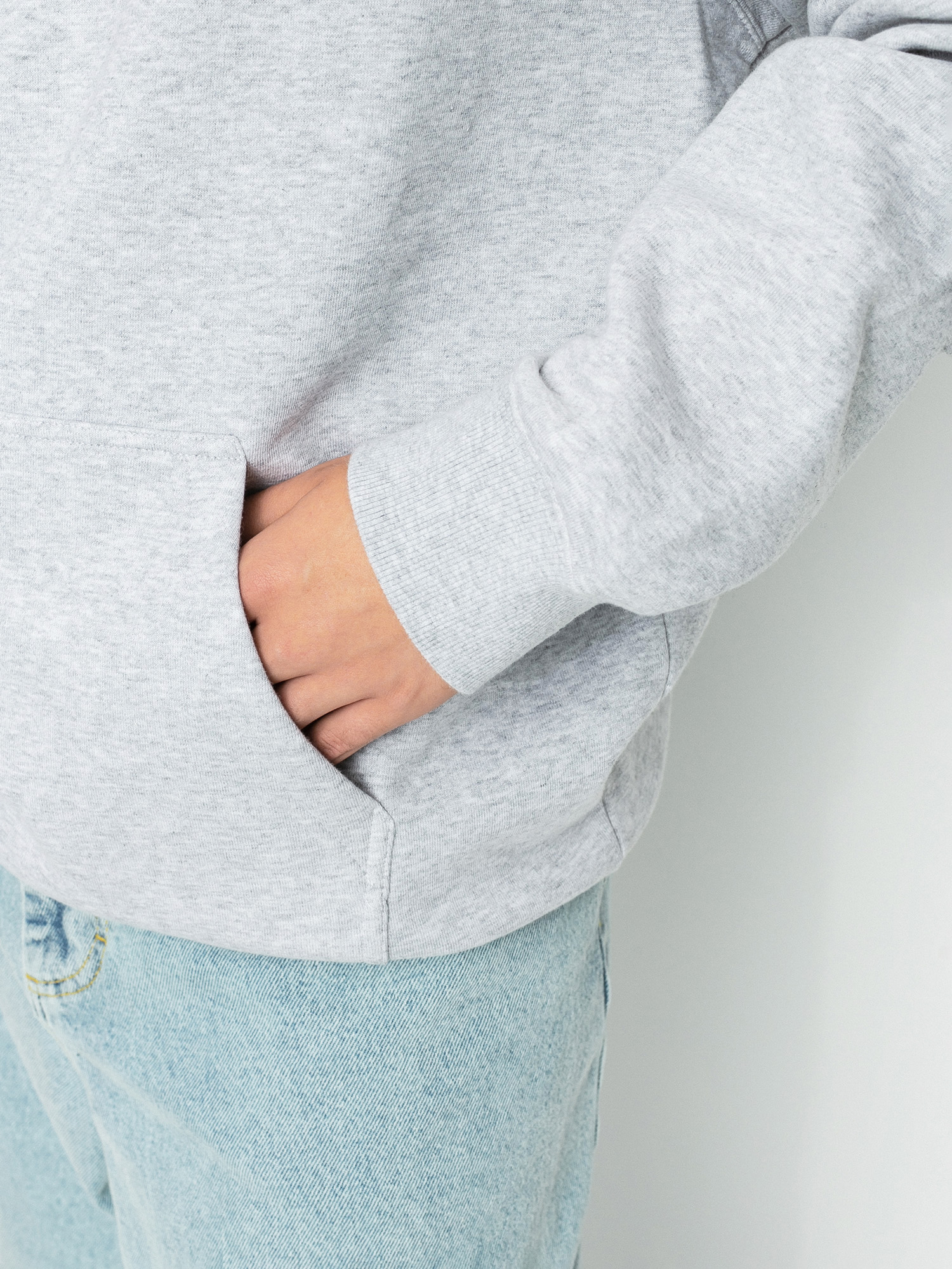 Stussy Basic HD Hoodie (ash heather)