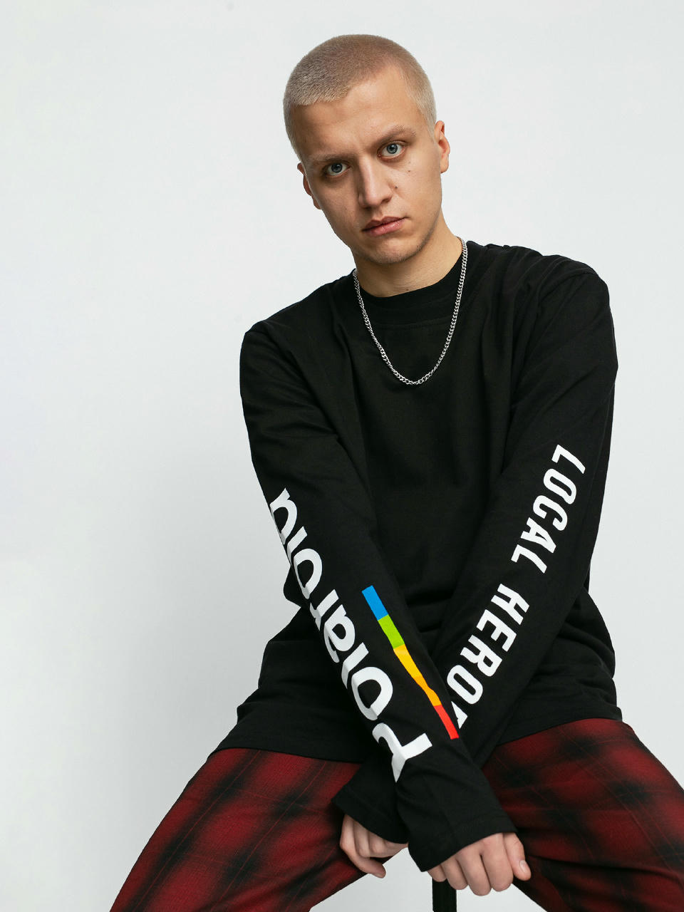 Local Heroes X Polaroid Classic Longsleeve (black)