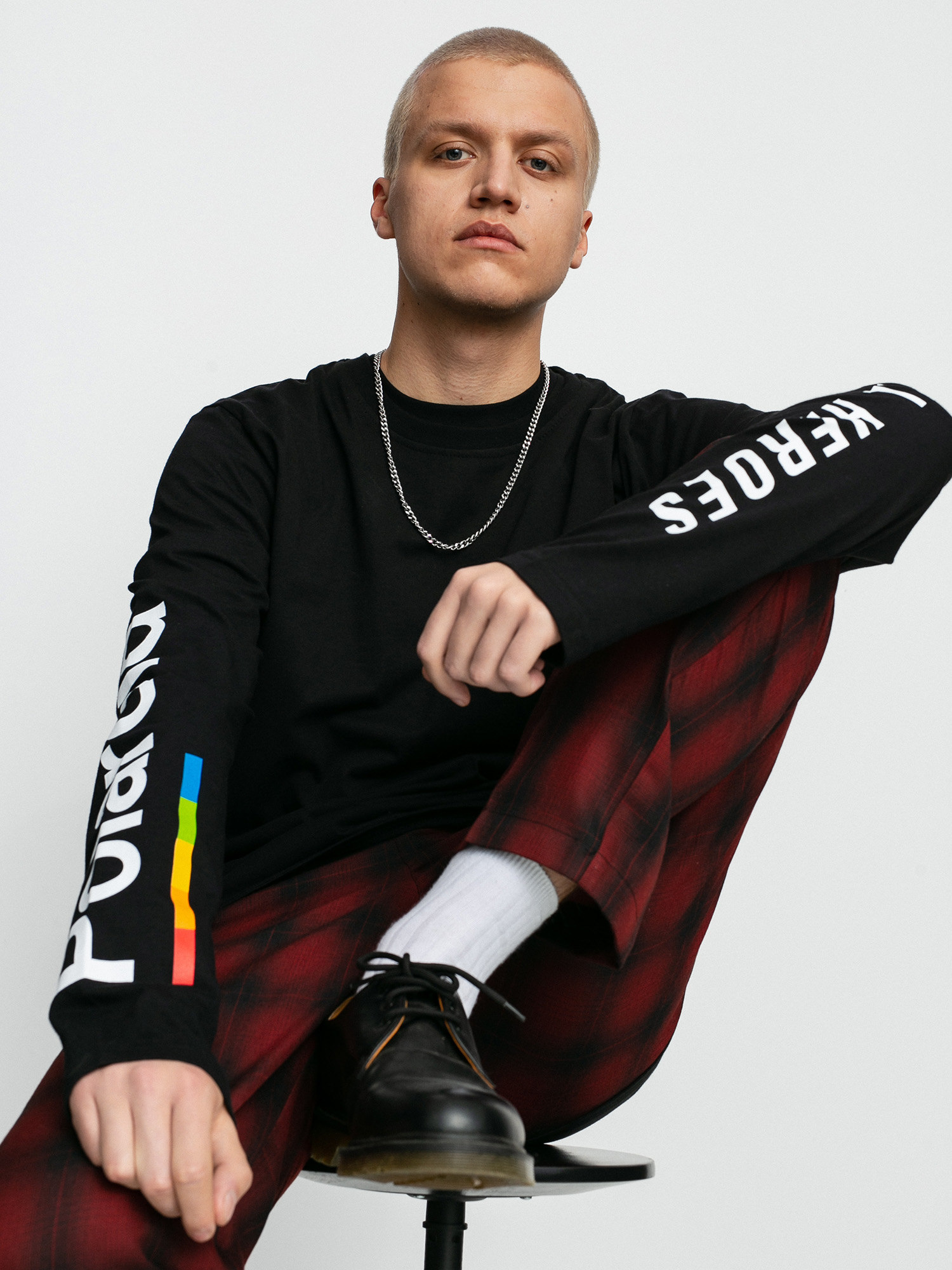 Local Heroes X Polaroid Classic Longsleeve (black)