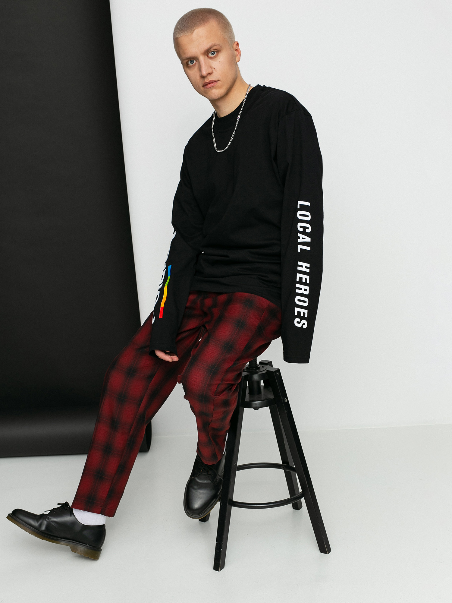 Local Heroes X Polaroid Classic Longsleeve (black)