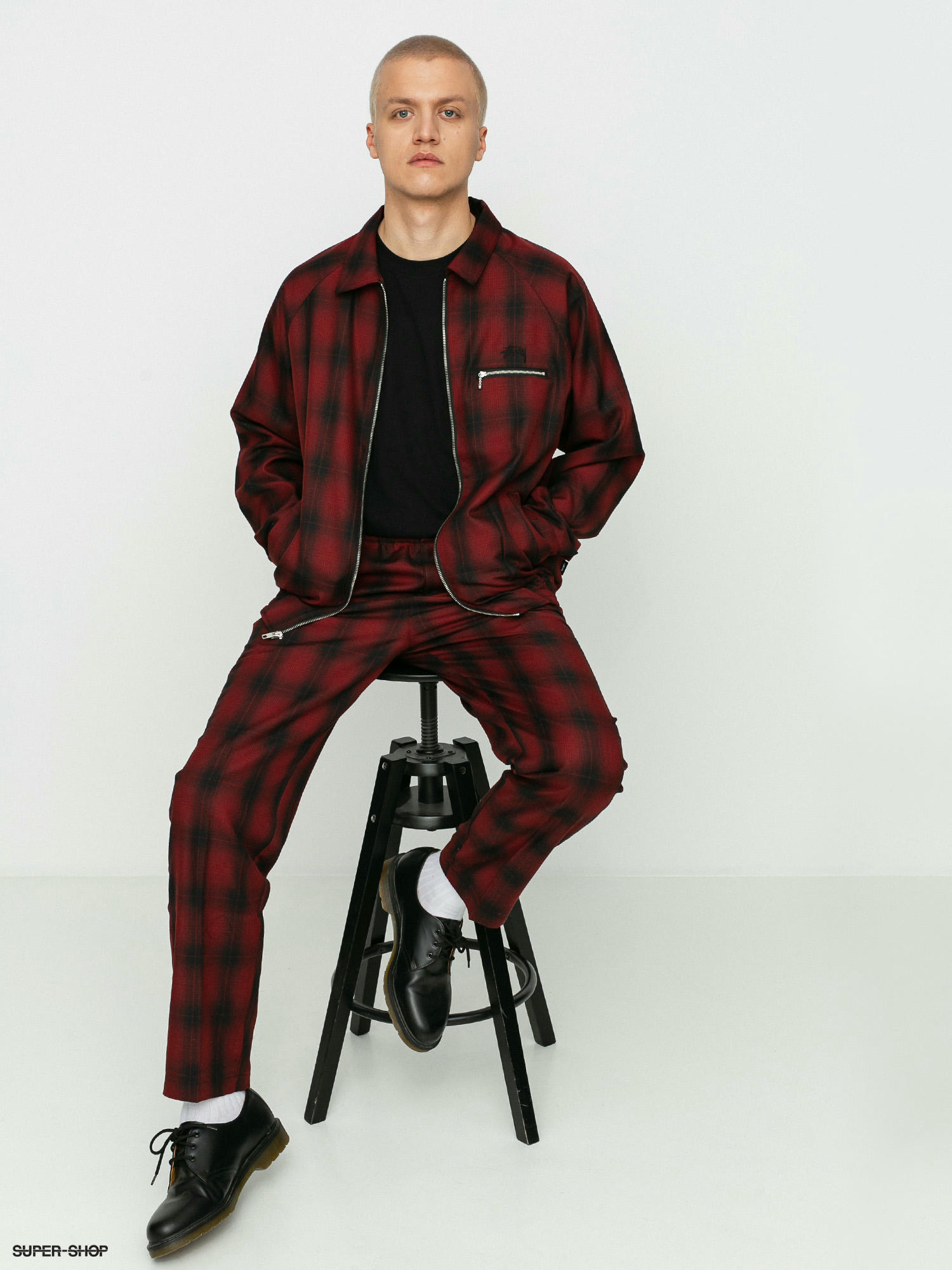 Stussy Shadow Plaid Bryan Jacket (plaid)