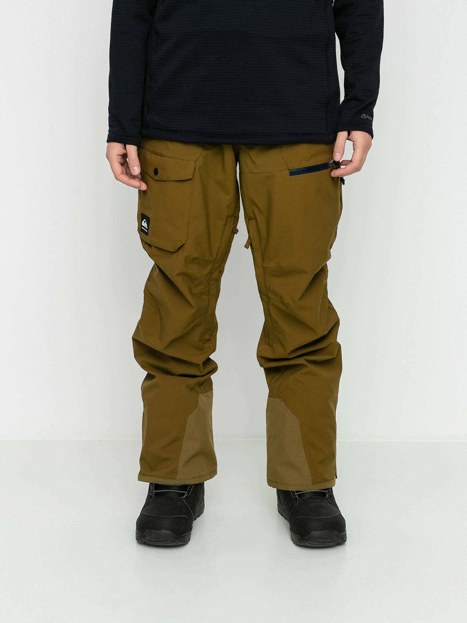 Mens Quiksilver Utility Snowboard pants (military olive)