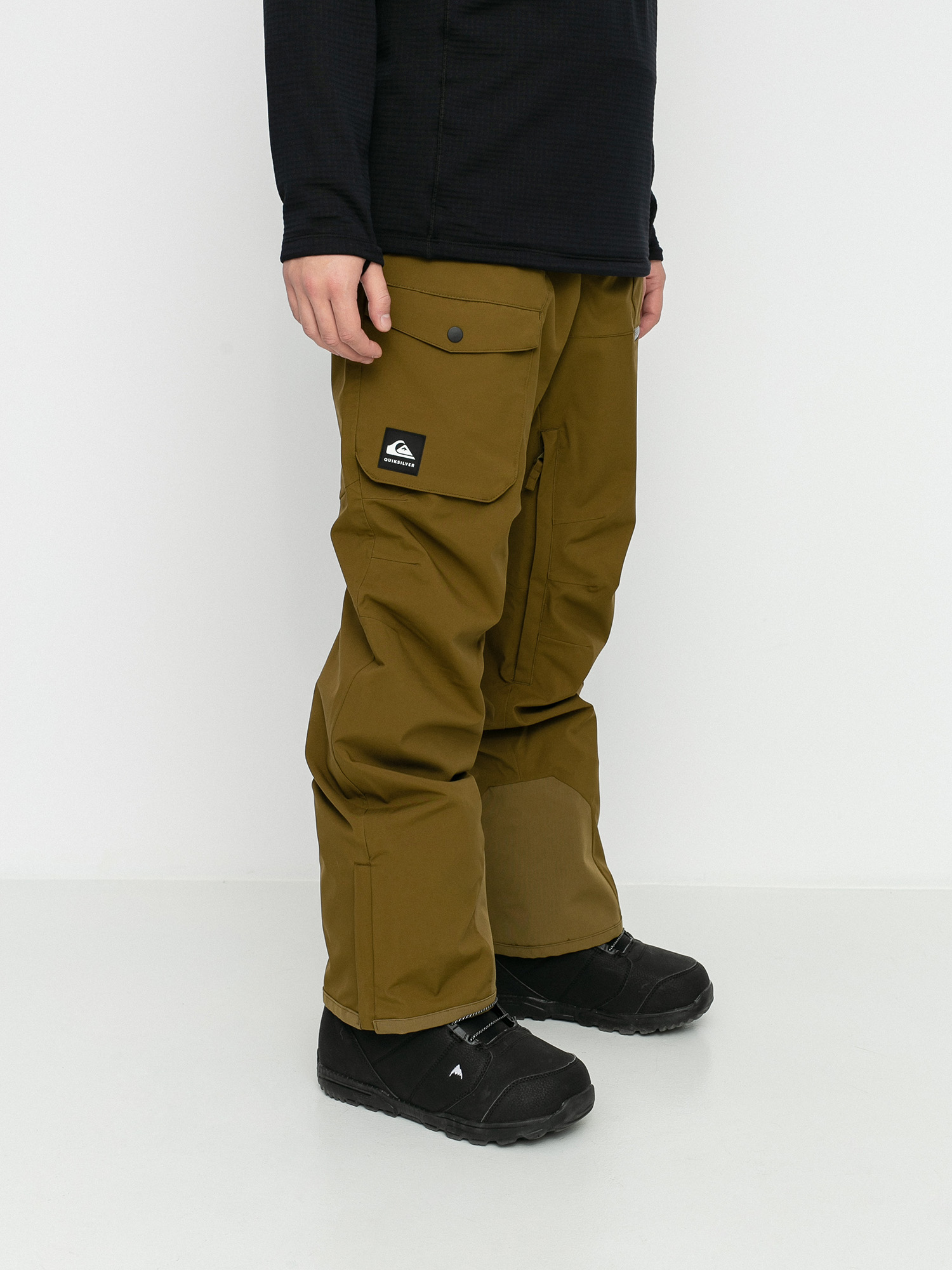 Mens Quiksilver Utility Snowboard pants (military olive)