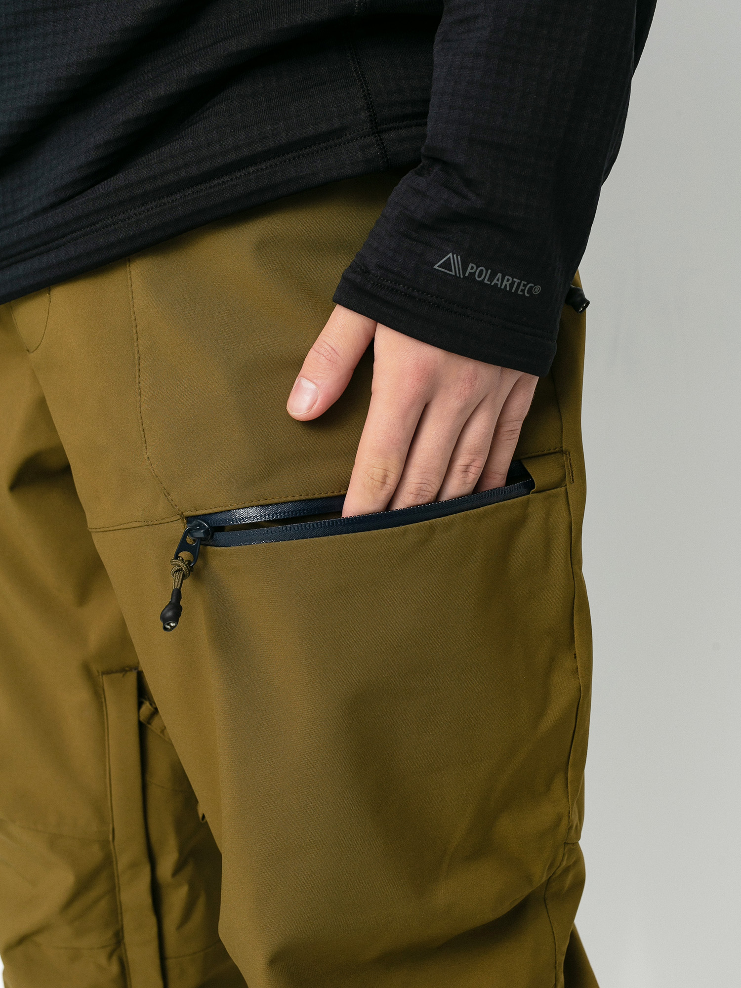 Mens Quiksilver Utility Snowboard pants (military olive)