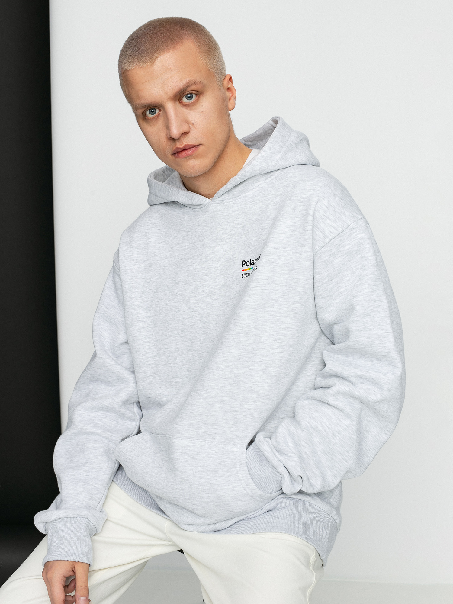 Local Heroes X Polaroid Polaroid HD Hoodie (grey)