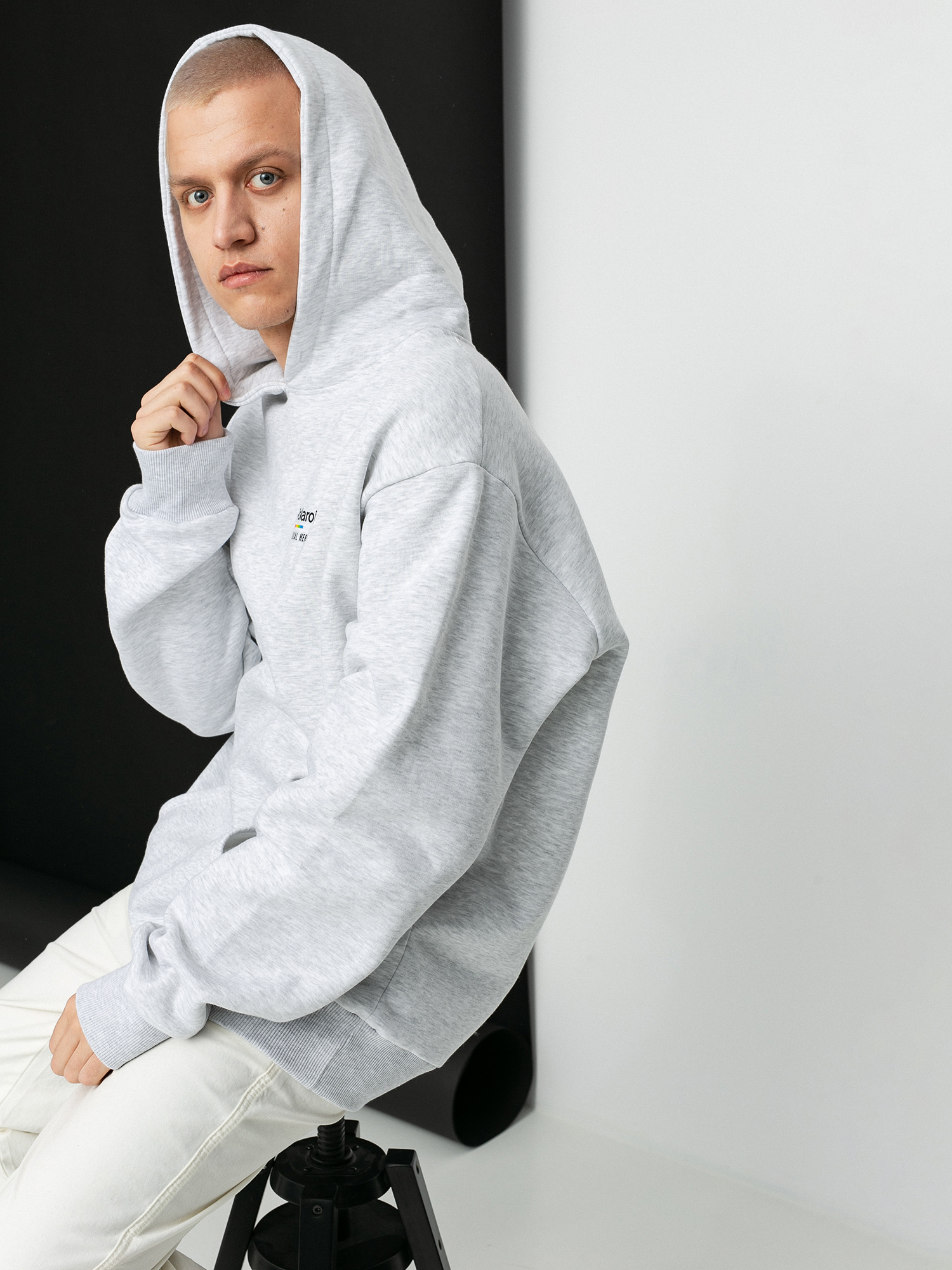 Local Heroes X Polaroid Polaroid HD Hoodie (grey)