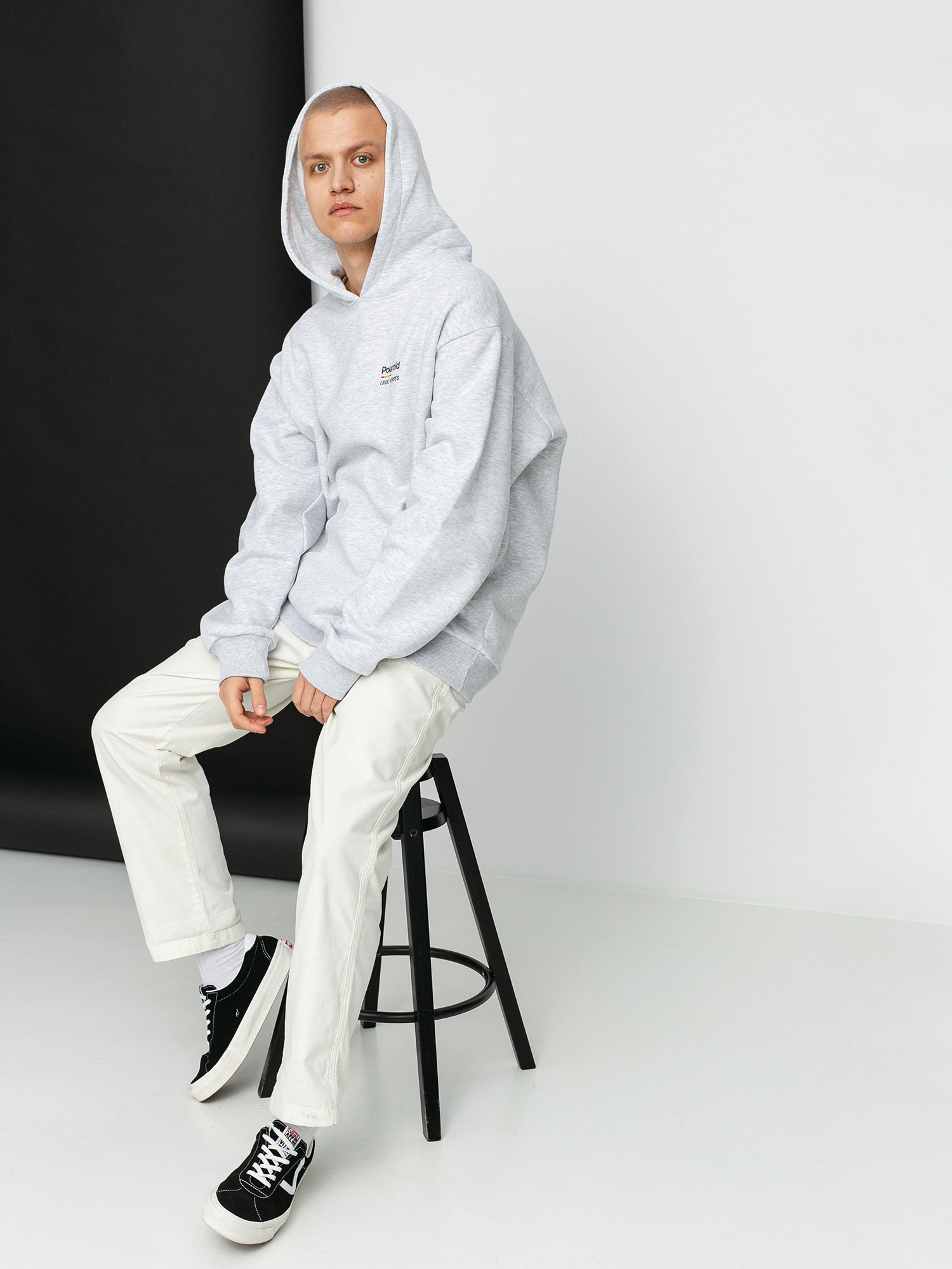 Local Heroes X Polaroid Polaroid HD Hoodie (grey)