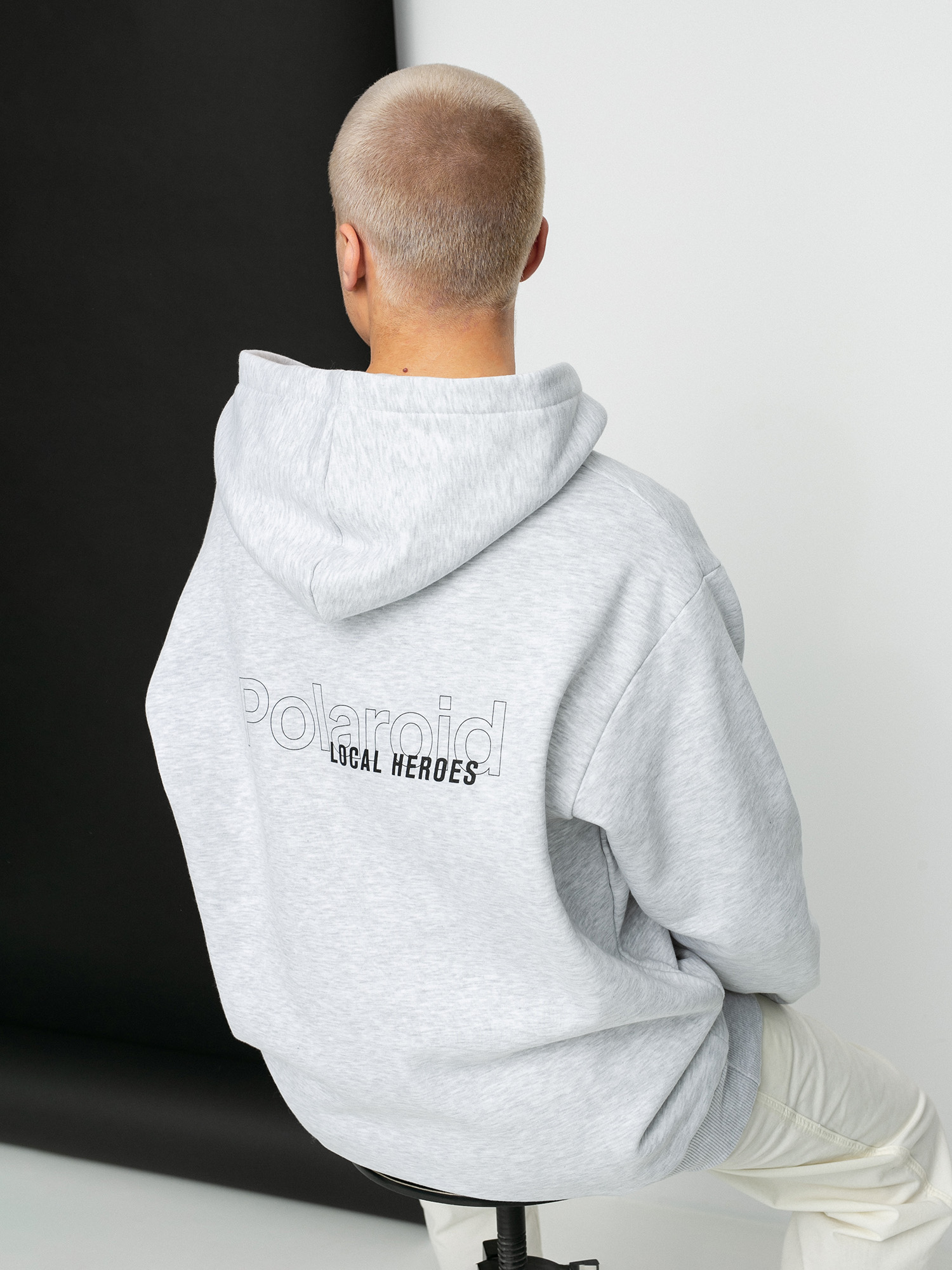 Local Heroes X Polaroid Polaroid HD Hoodie (grey)