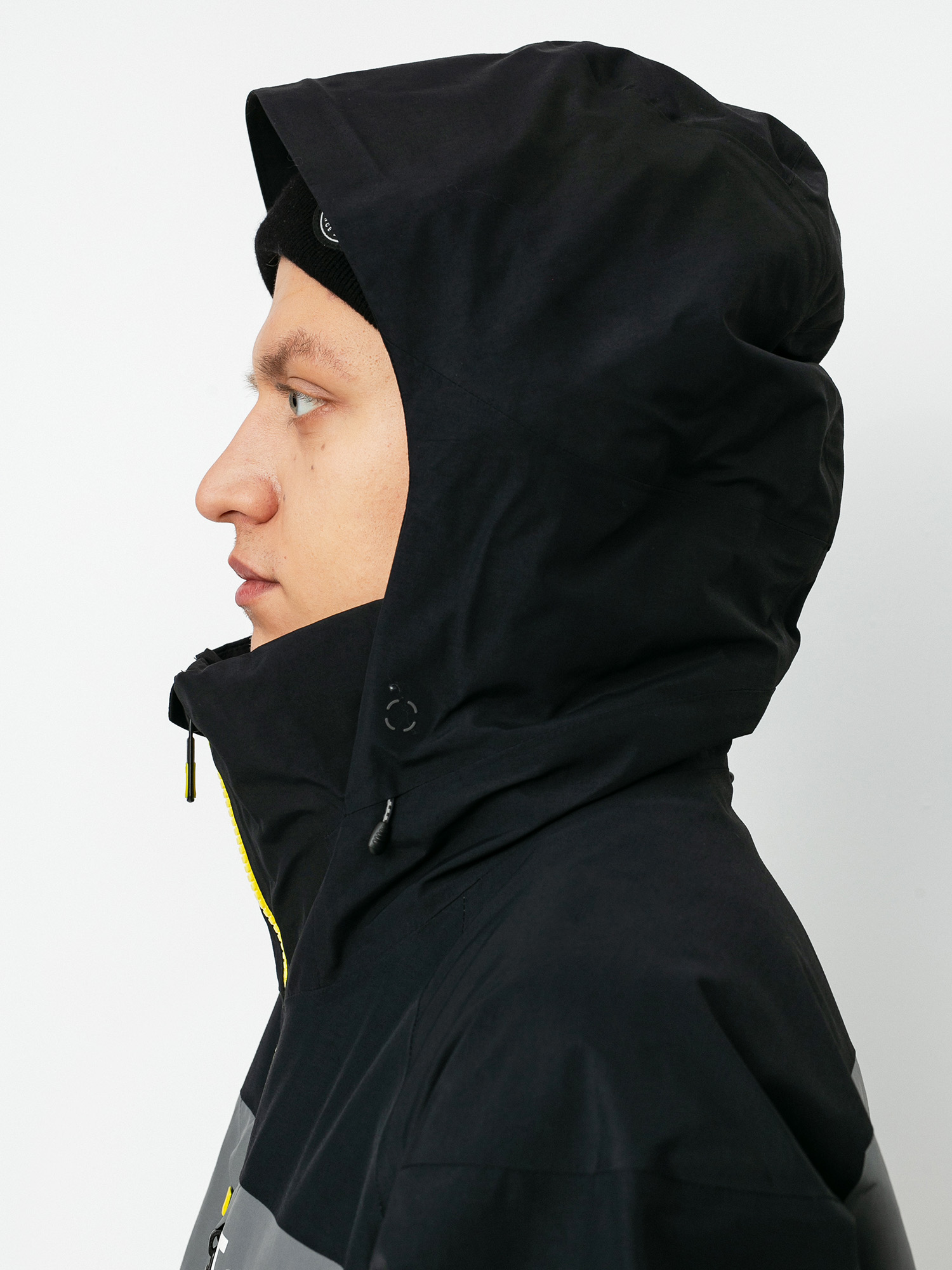 Mens Burton Ak Gore Tex Swash Snowboard jacket (true black/castlerock/white mist)