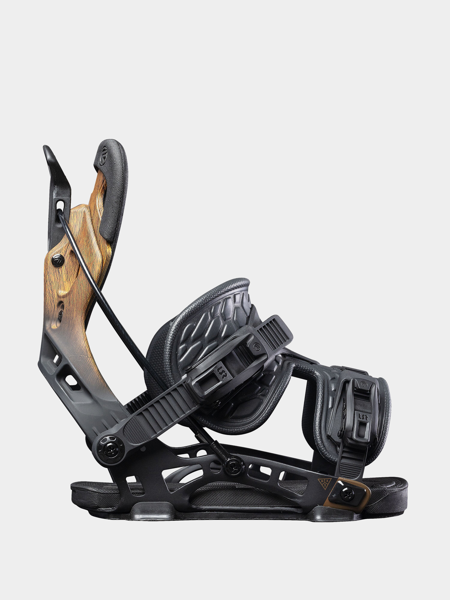 Flow Nx2 Snowboard bindings - black (driftwood)