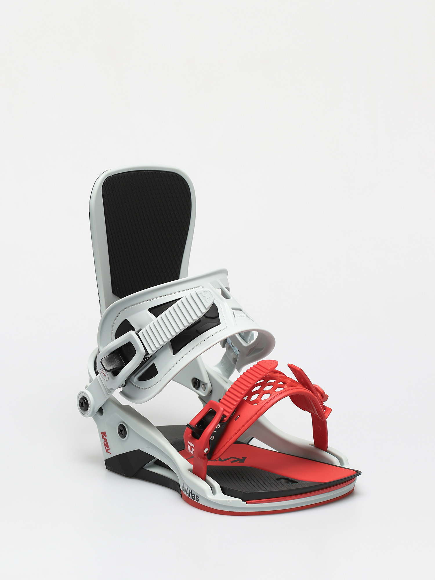 Mens Union Atlas Kazu Snowboard bindings (light grey)