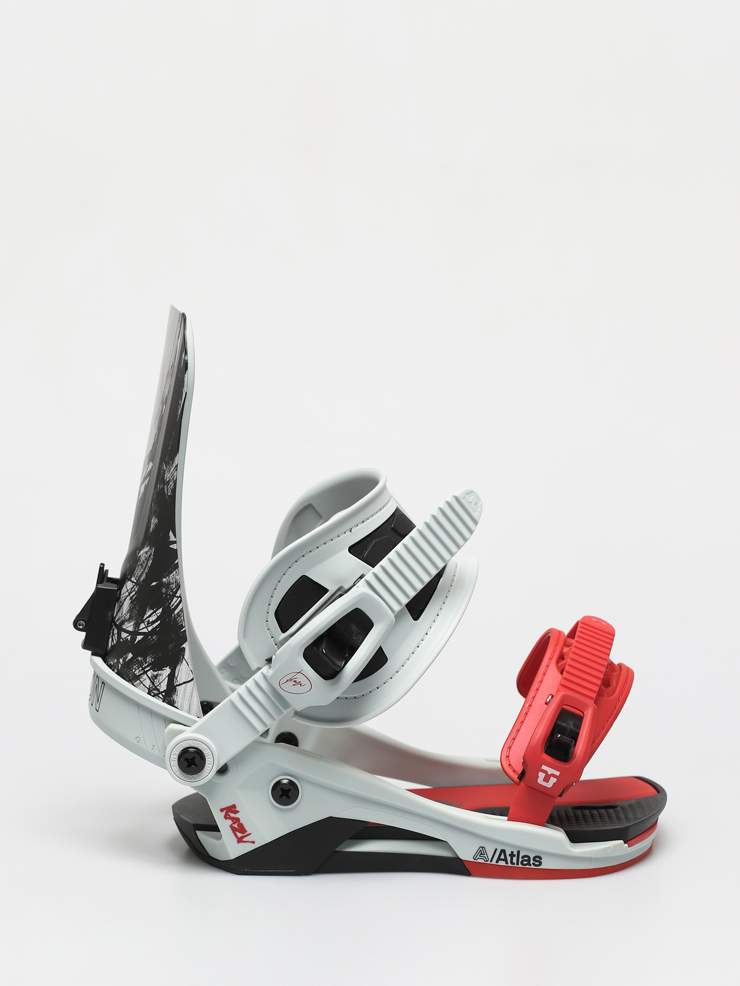Union Atlas Kazu Snowboard bindings - multicolor (light grey)